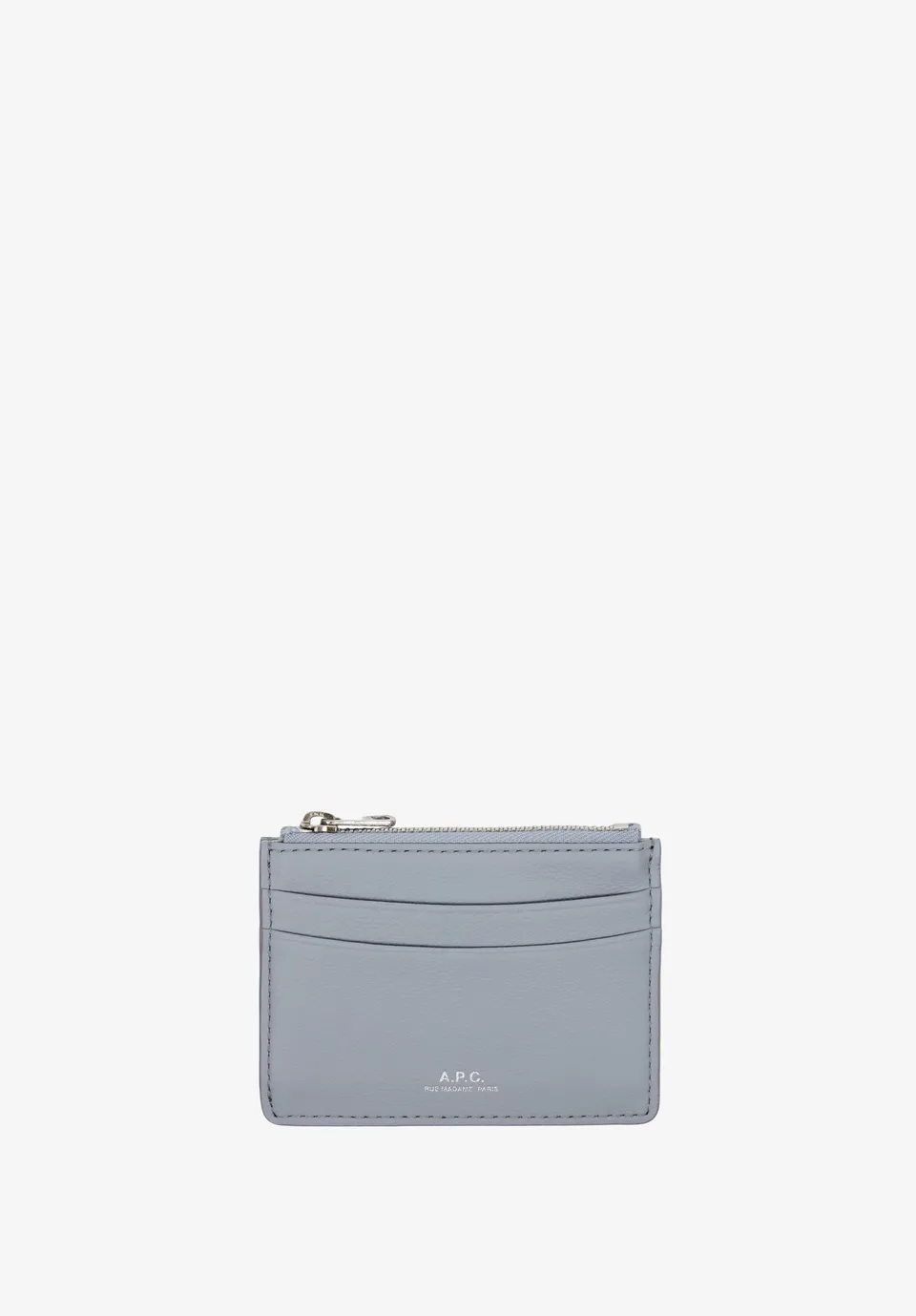 A.P.C. Paris Kartenetui Leder mit Reissverschluss TU