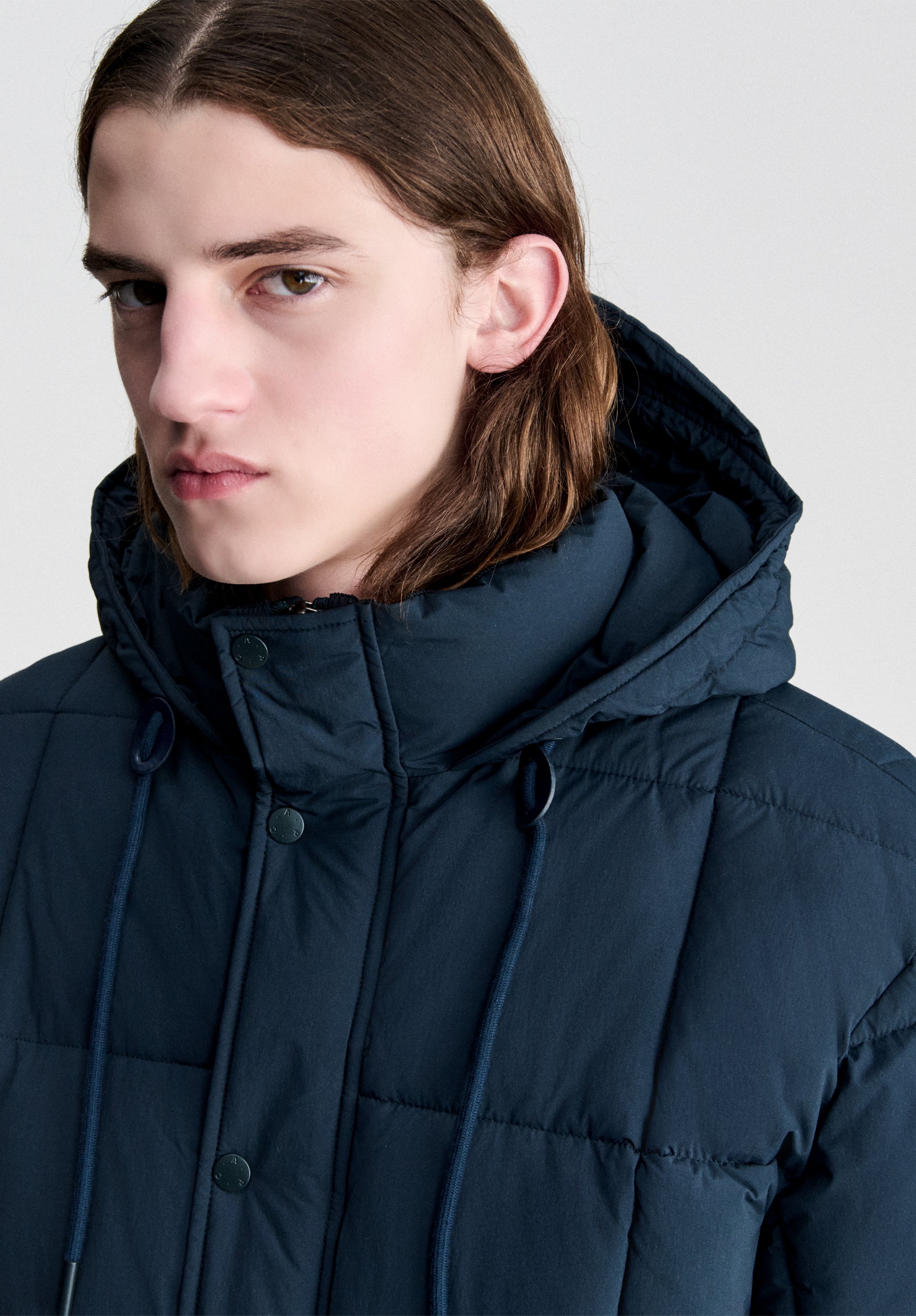 A.P.C. Daunenjacke M marineblau wasserabweisend