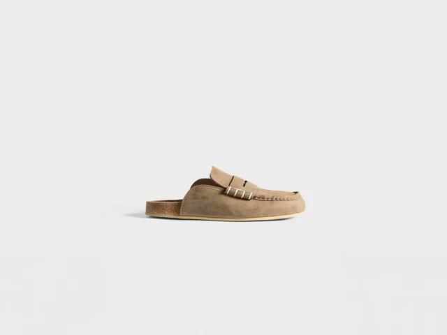 J.W.Anderson Stitch Loafer Dark Taupe Leder 46