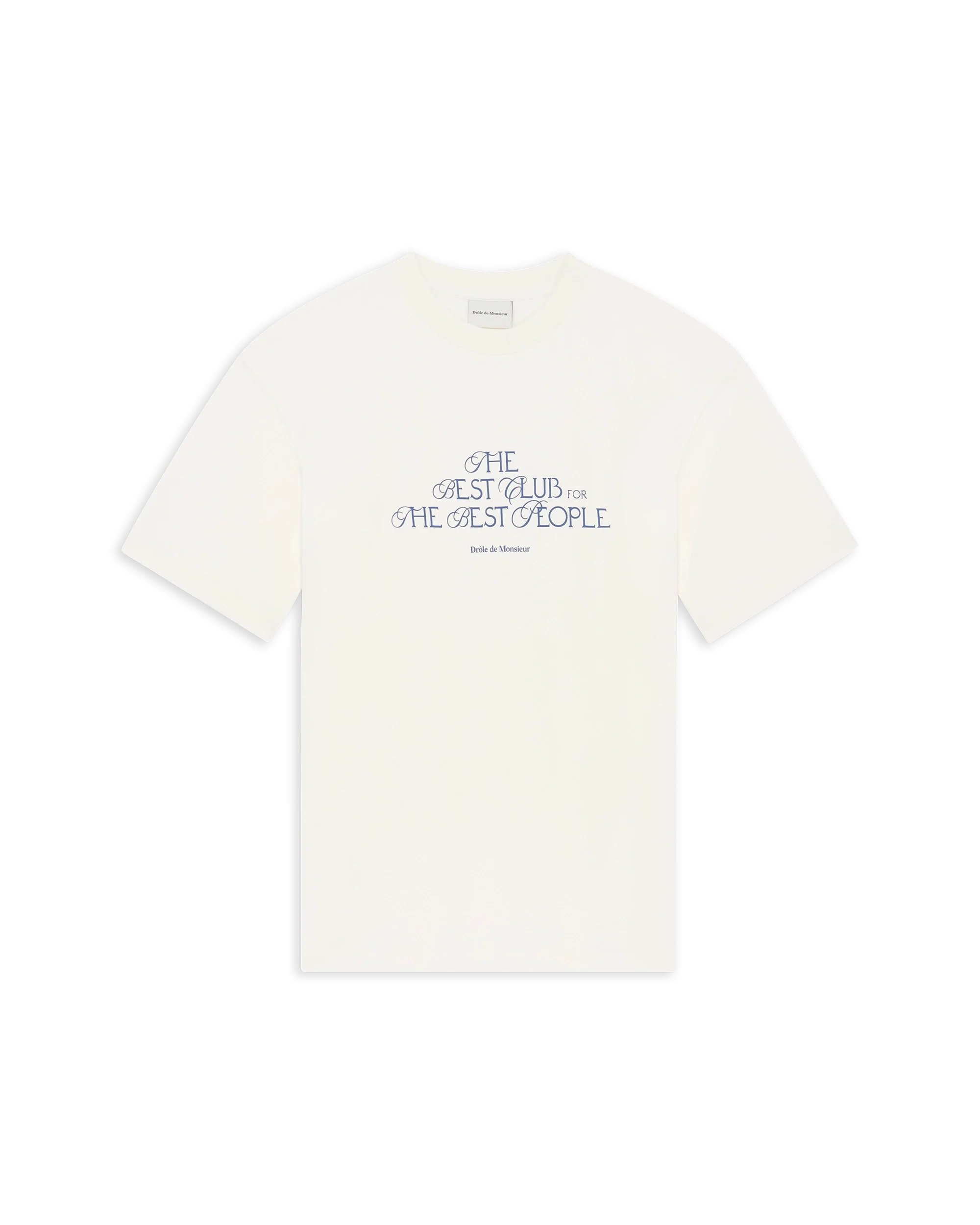 Drôle De Monsieur Le T-Shirt The Best Club T-Shirt off-white Print