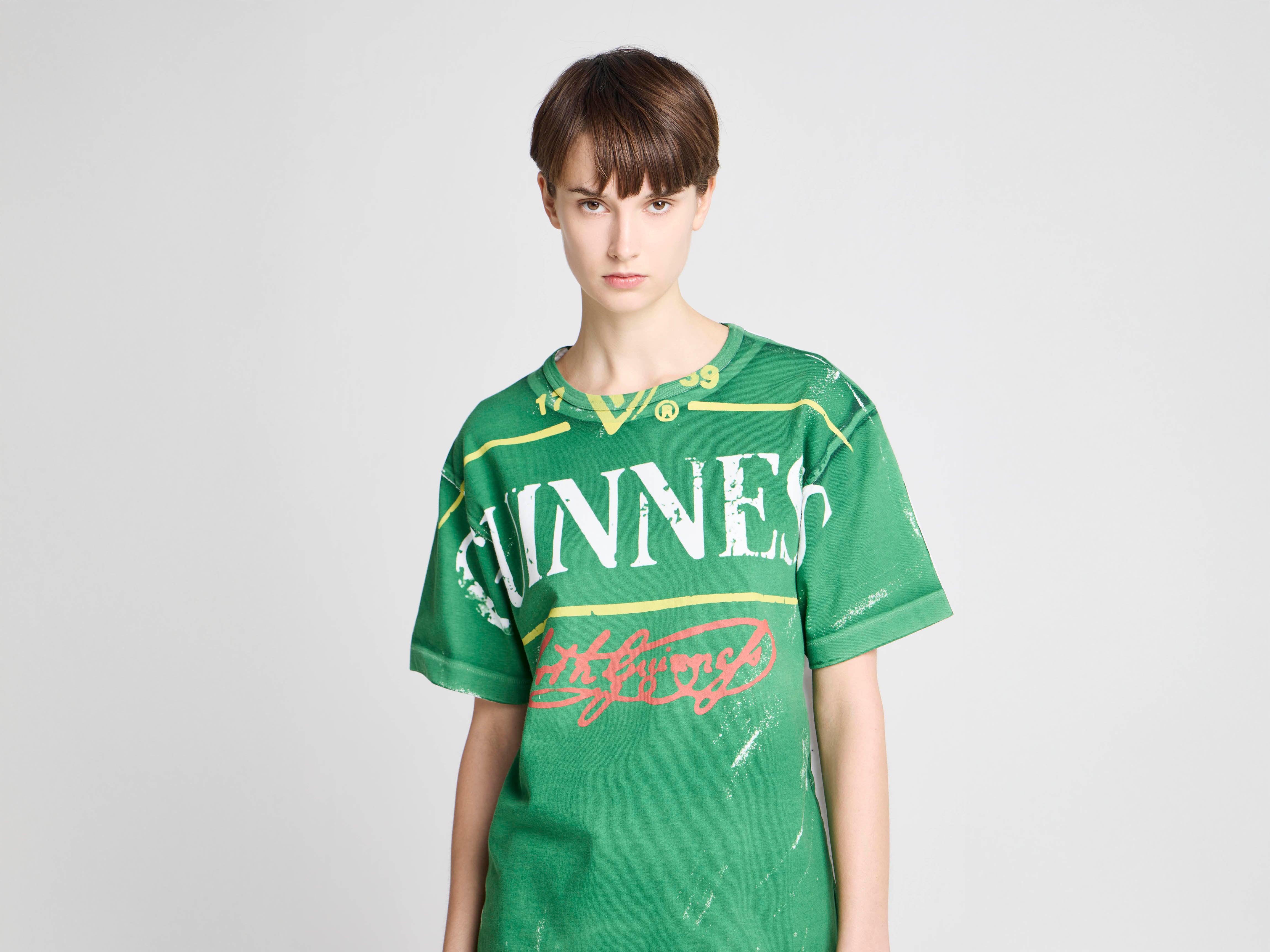 J.W.Anderson x Guinness Bottle Top T-Shirt Grün Unisex