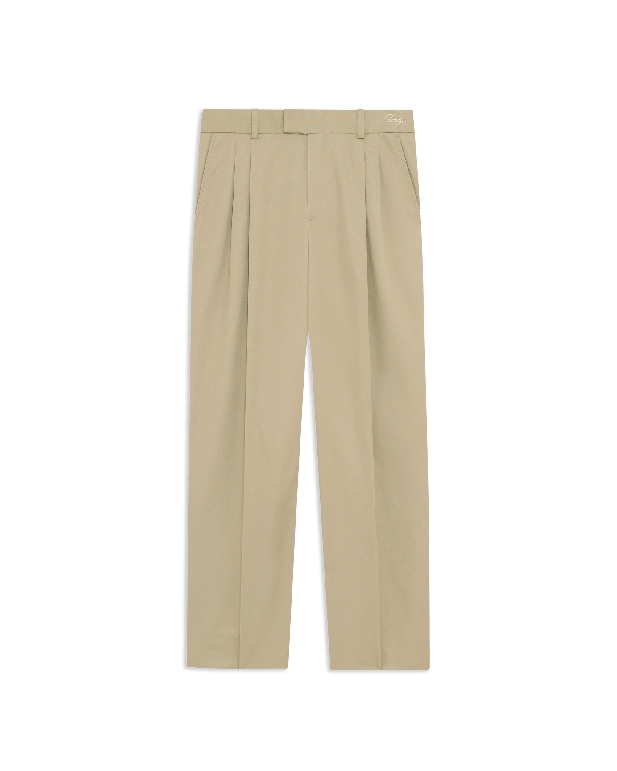 Drôle De Monsieur Gabardine Golfer Pants Hose Beige 65 Poly
