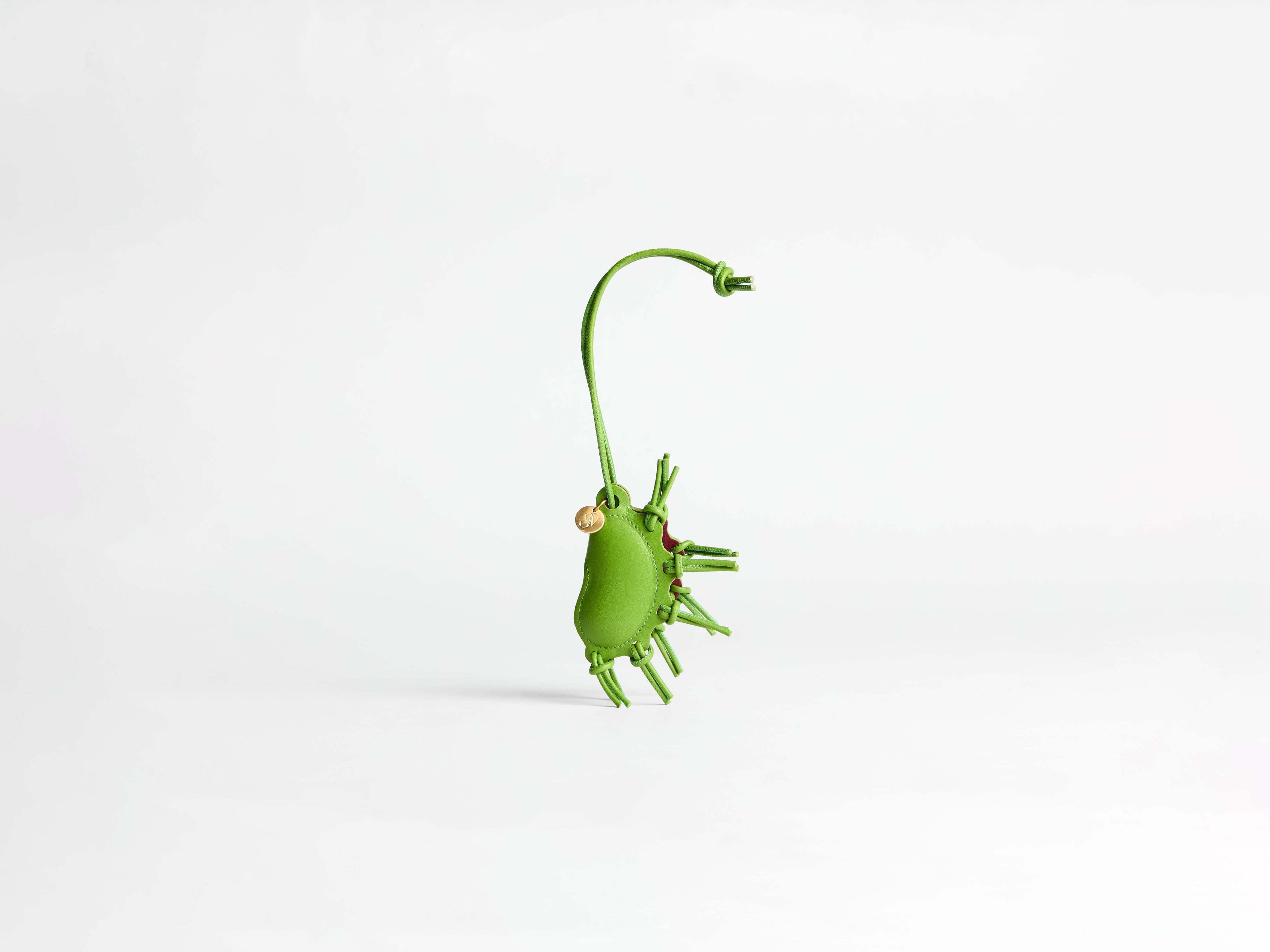 J.W.Anderson Venus Fly Trap Charm Leder