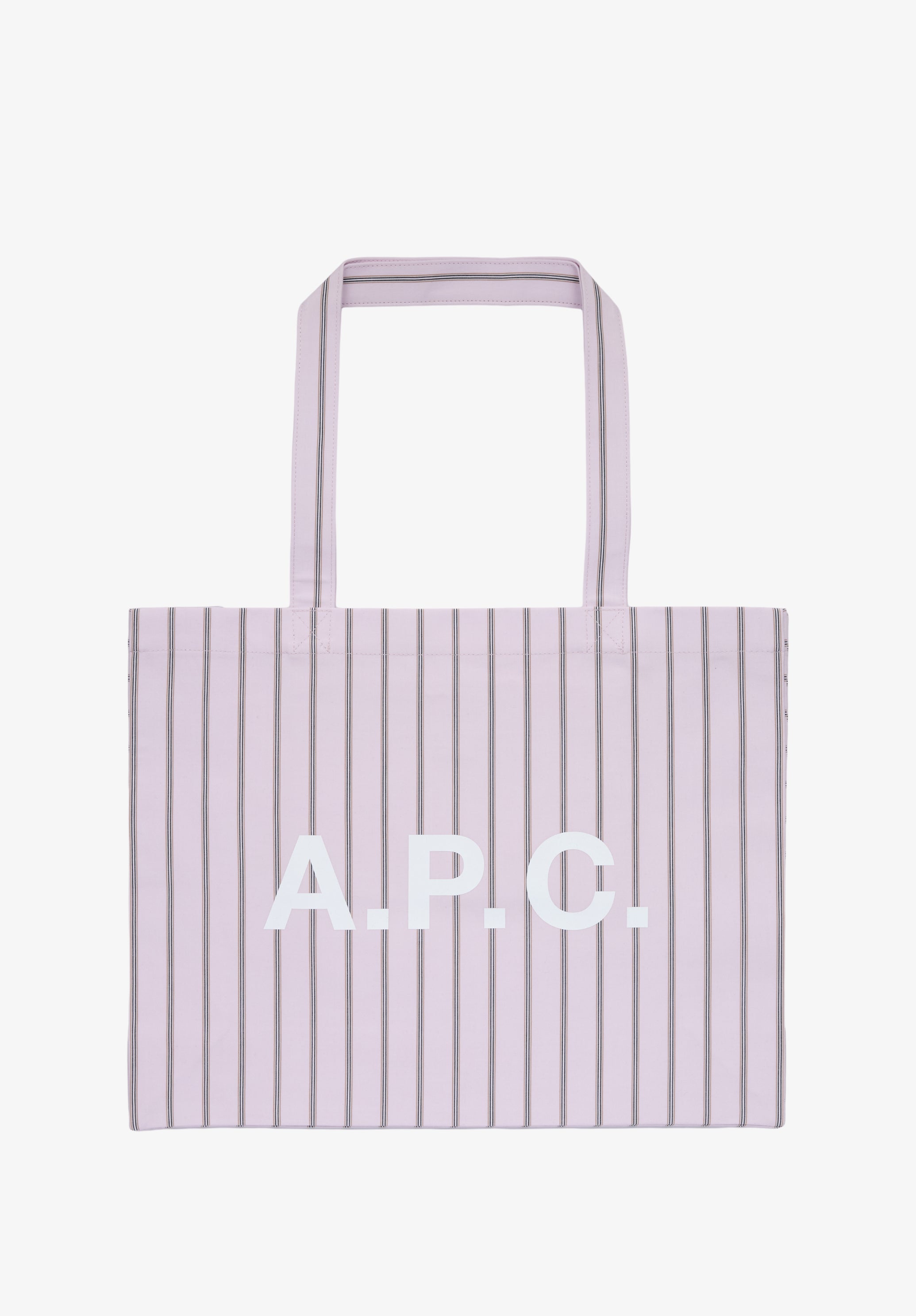 A.P.C. Diane Shopping-Tasche rosa Baumwolle 45cm