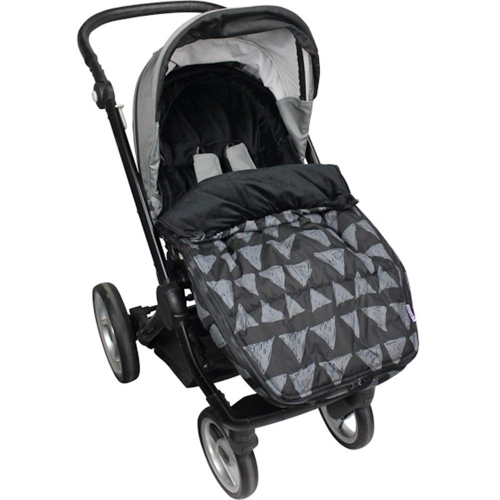 Dooky Footmuff Fußsack L Black Tribal 98x50 cm Winter Wasserdicht