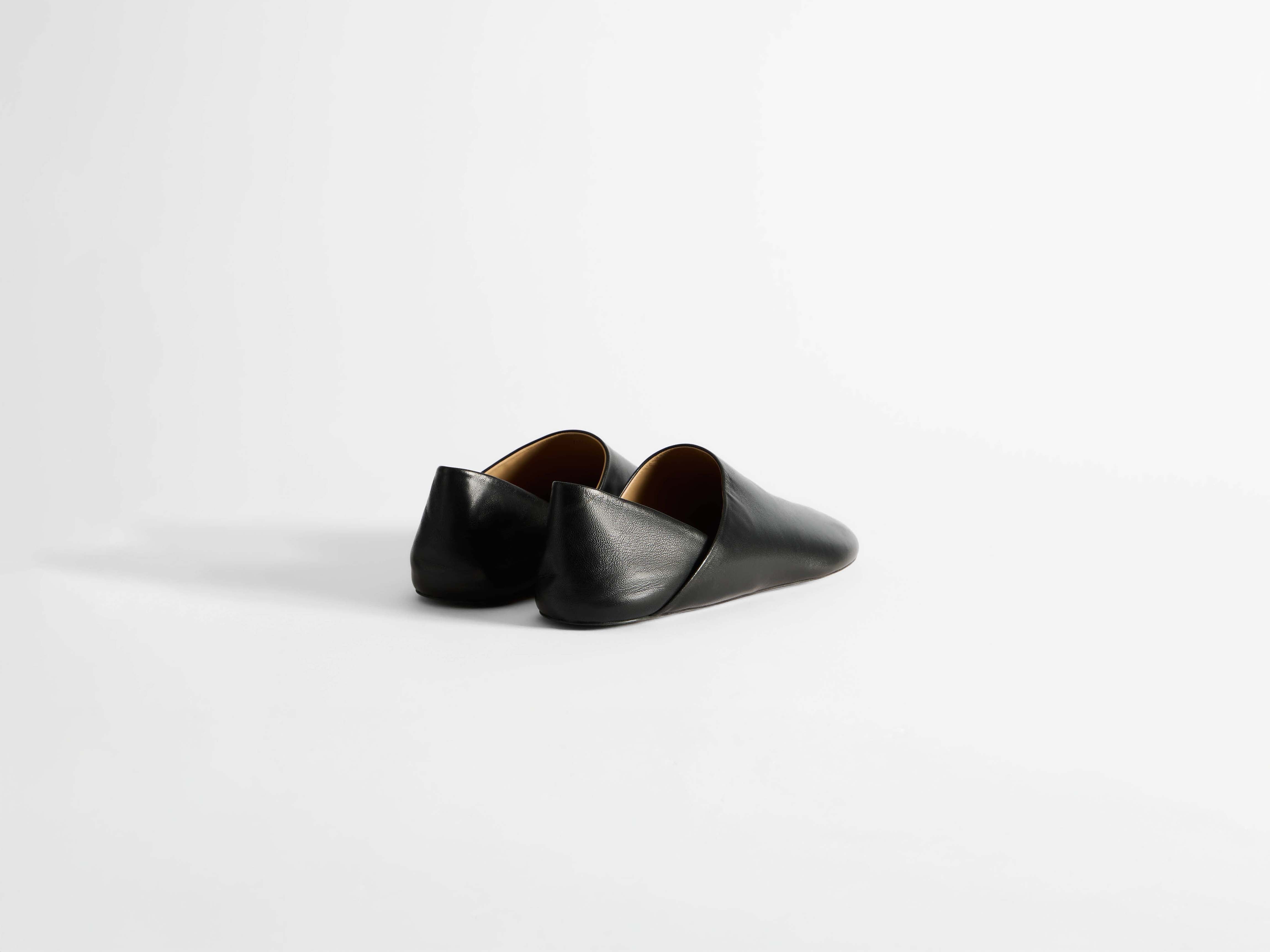 J.W.Anderson Shoes Slipper Mules Slipper Schwarz Nappa-Leder