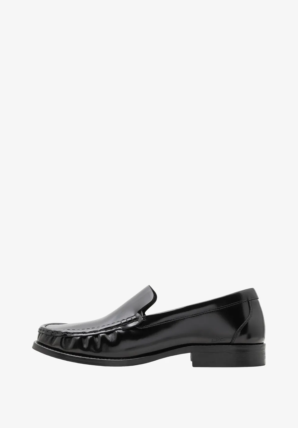 A.P.C. Mokassins Leder Eckig Gr. 40-45