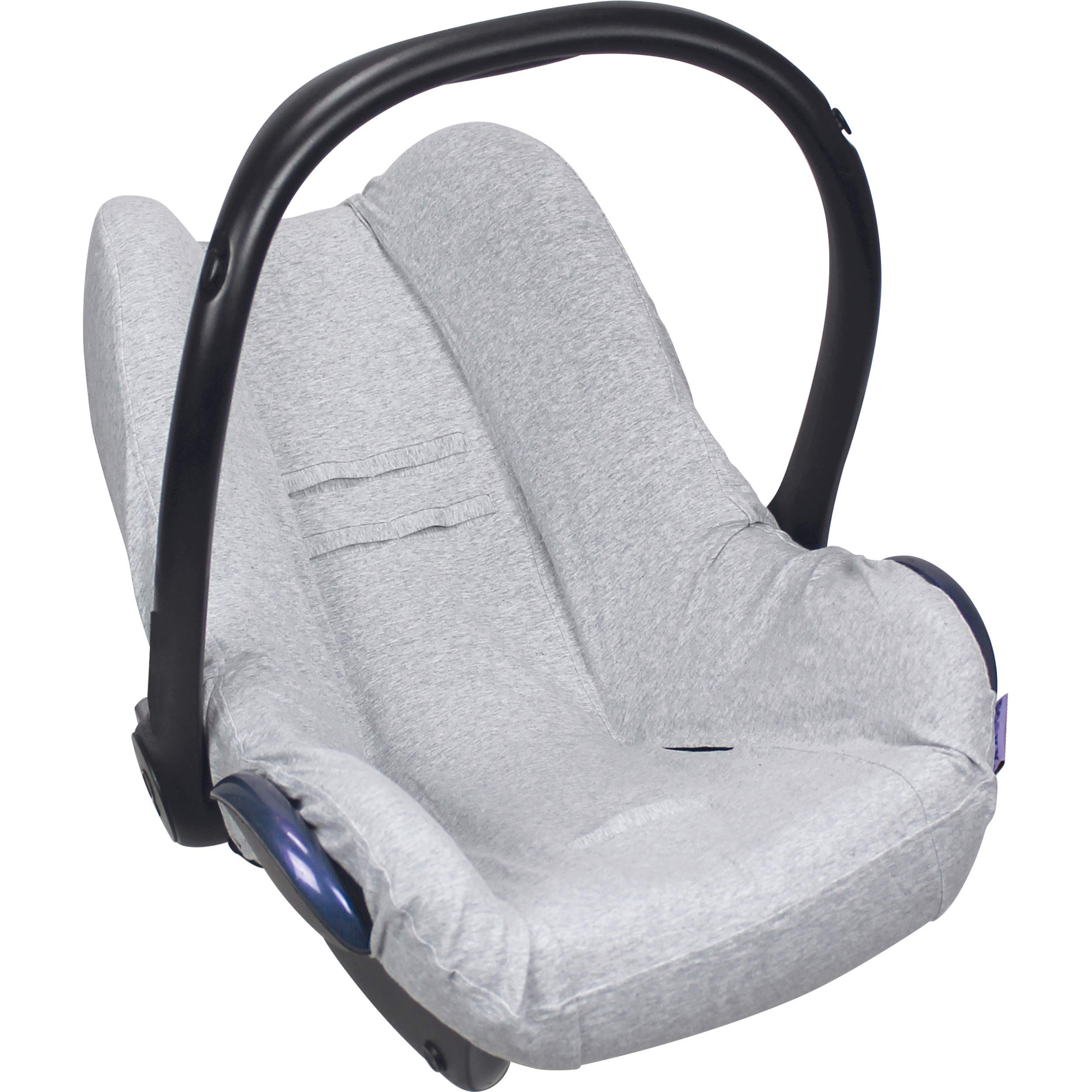 Dooky Hoody Combi Pack Sonnenschutz Babyschale Light Grey Crown Hellgrau