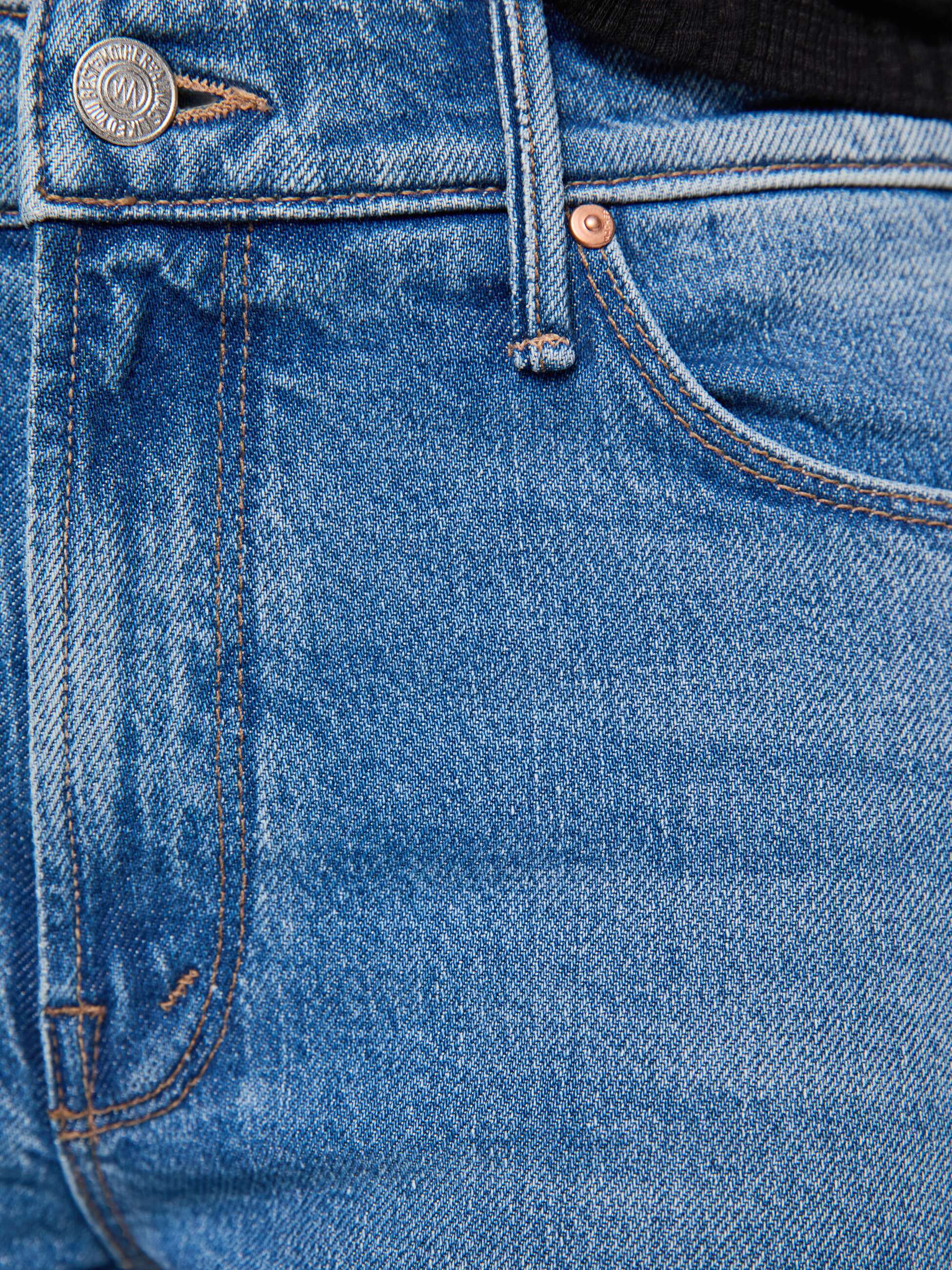 Mother The Mid Rise Dazzler Hover Jeans Just An Animal mittelblau
