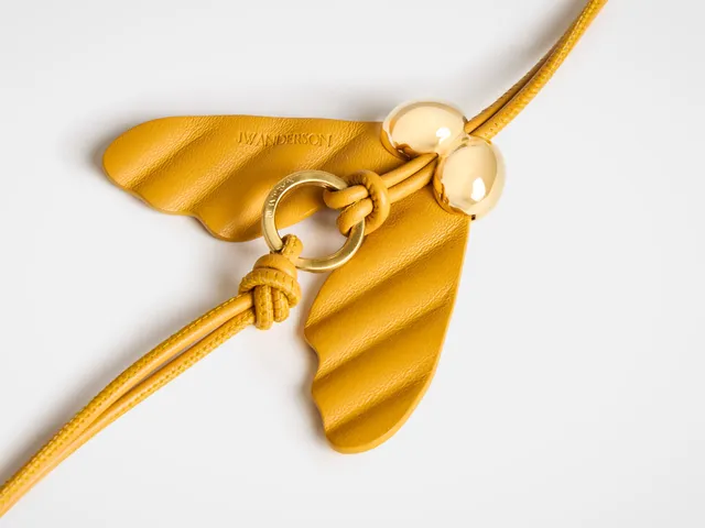 J.W.Anderson Bag Charms Helicopter Seed Leder Taschenanhänger