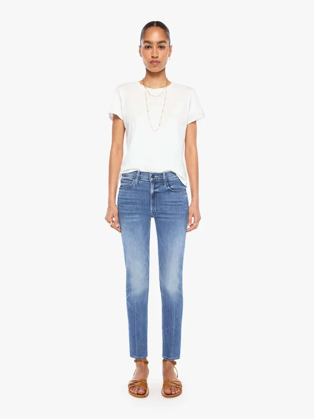 Mother Denim The Mid Rise Dazzler Ankle Jeans Animals