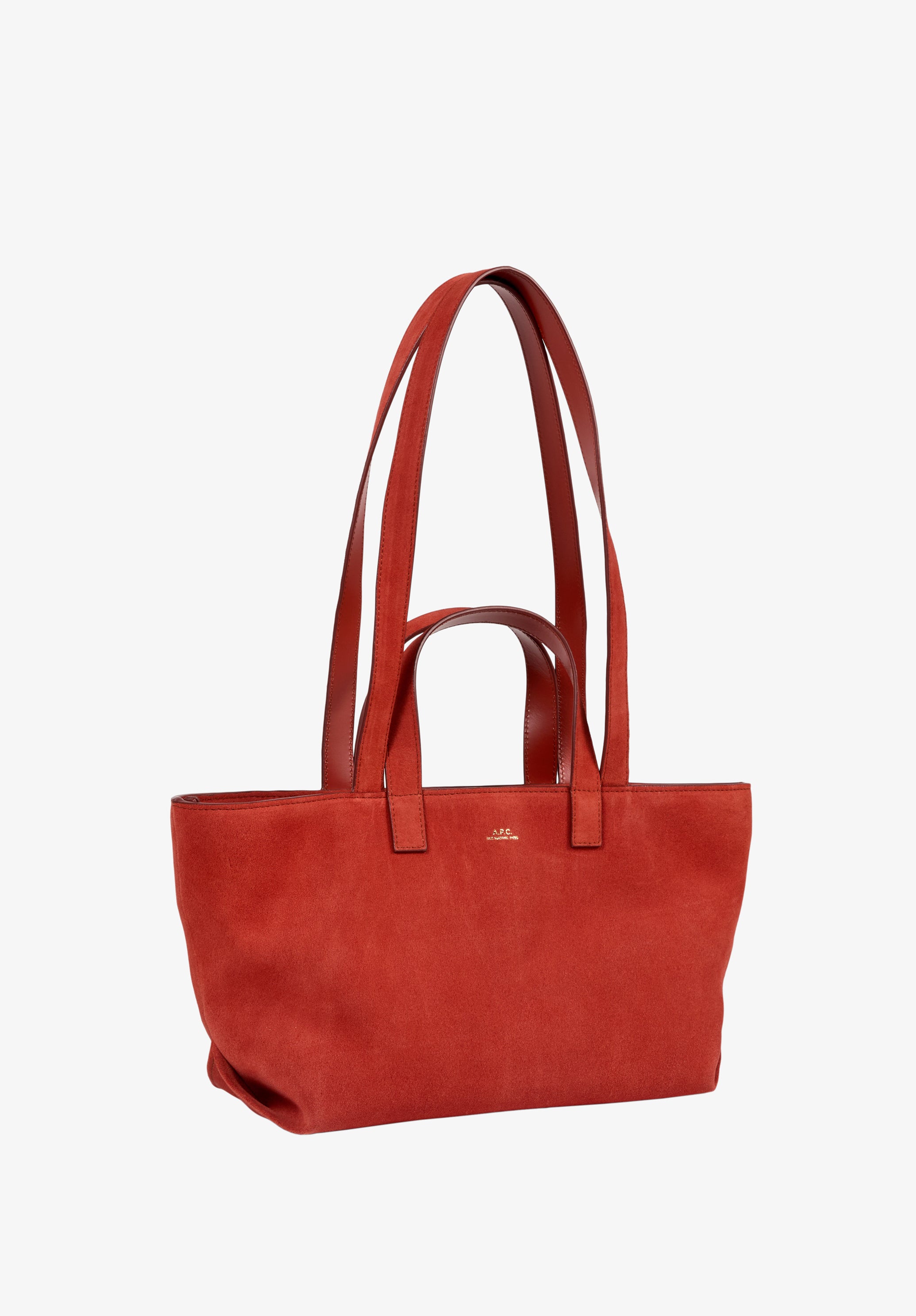 A.P.C. Tasche Drummer Small Ledertasche mit Innentasche und Reißverschluss-Beutel