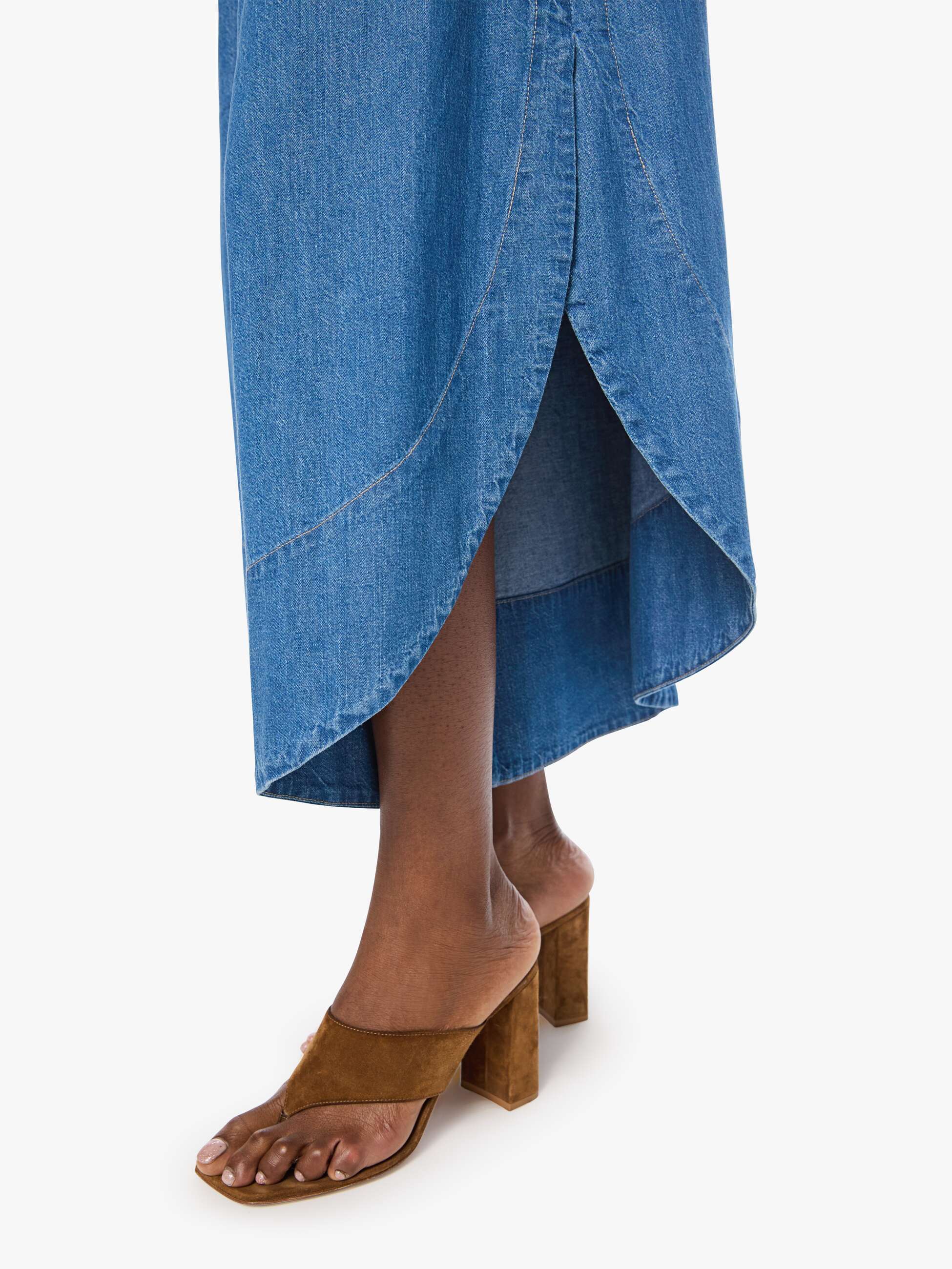 Mother The Bubble Magic Lamp Jeans Rattle Me This Blau