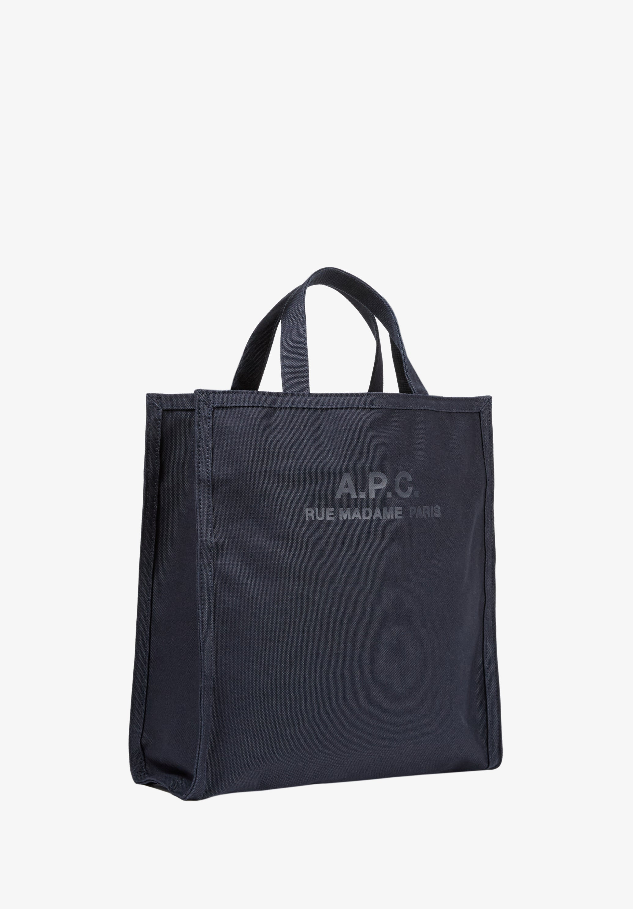 A.P.C. Récupération Tragetasche Blau Canvas 40x36