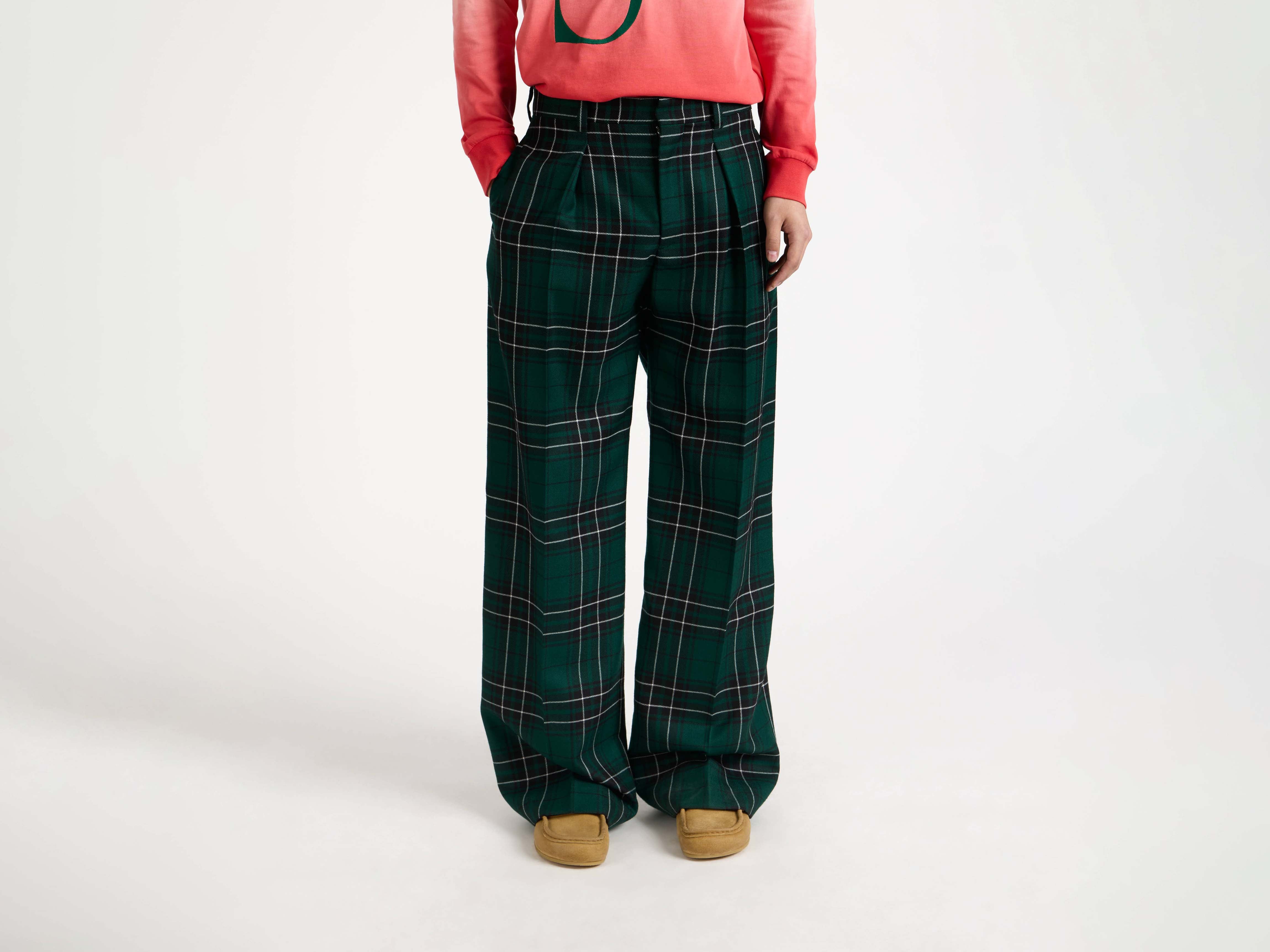 J.W.Anderson Trousers Straight Leg Herrenhose Forest Green 48