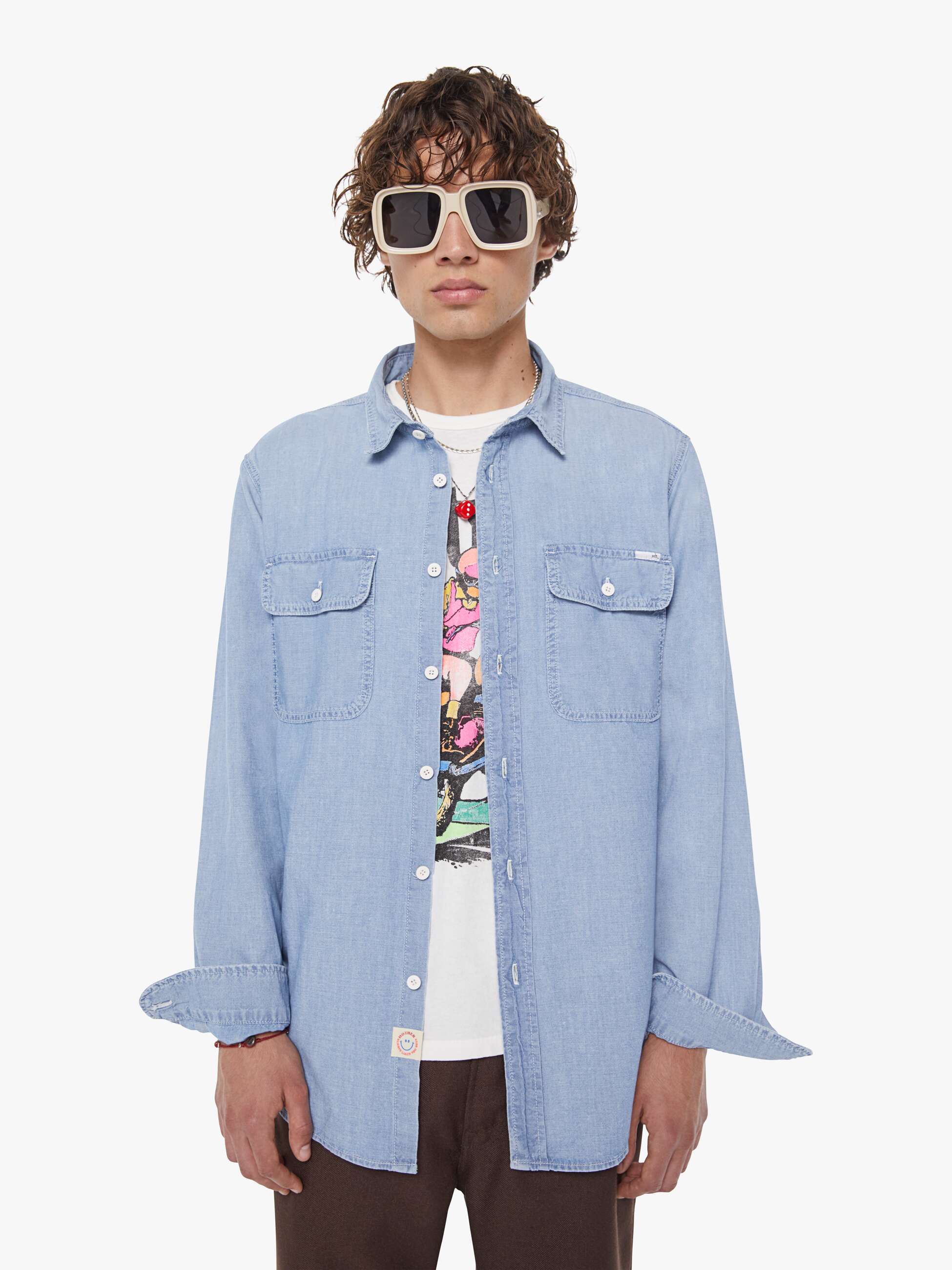 Mother Jackets The Rounded Freeze Hemd Talking Shop