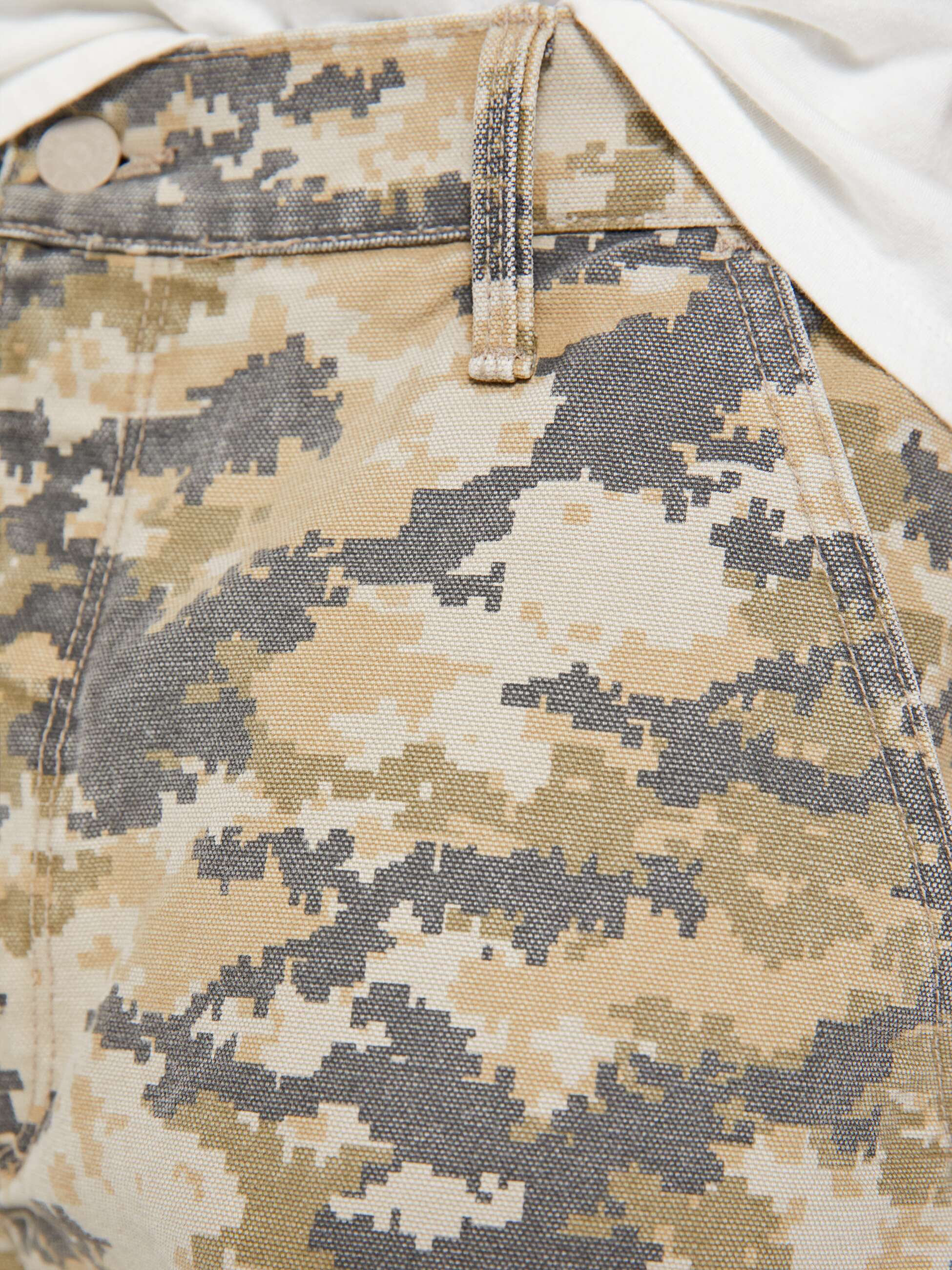 Mother Bee's Knees Short Fray Shorts Camo Herren