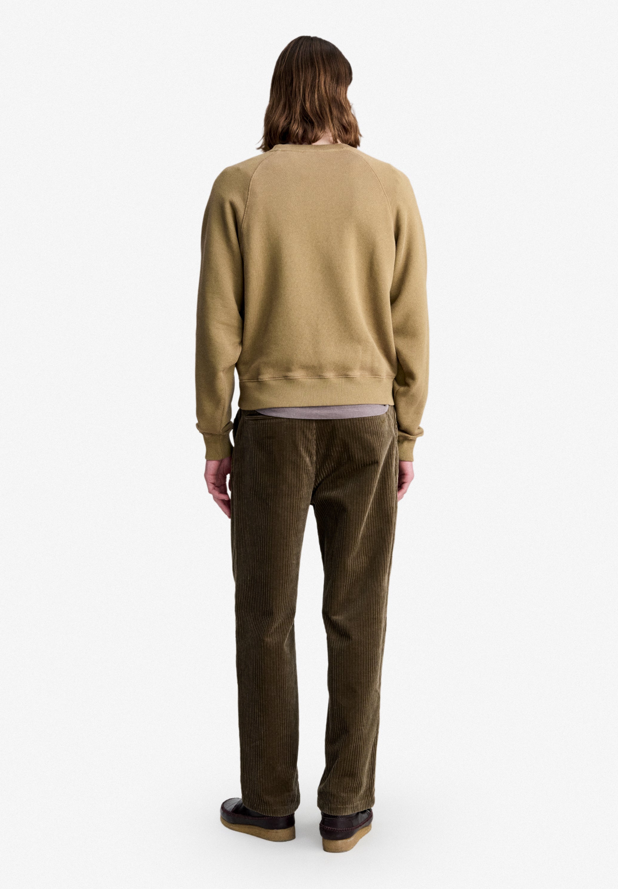 A.P.C. Falten Hose Taupe Weit Japan Denim