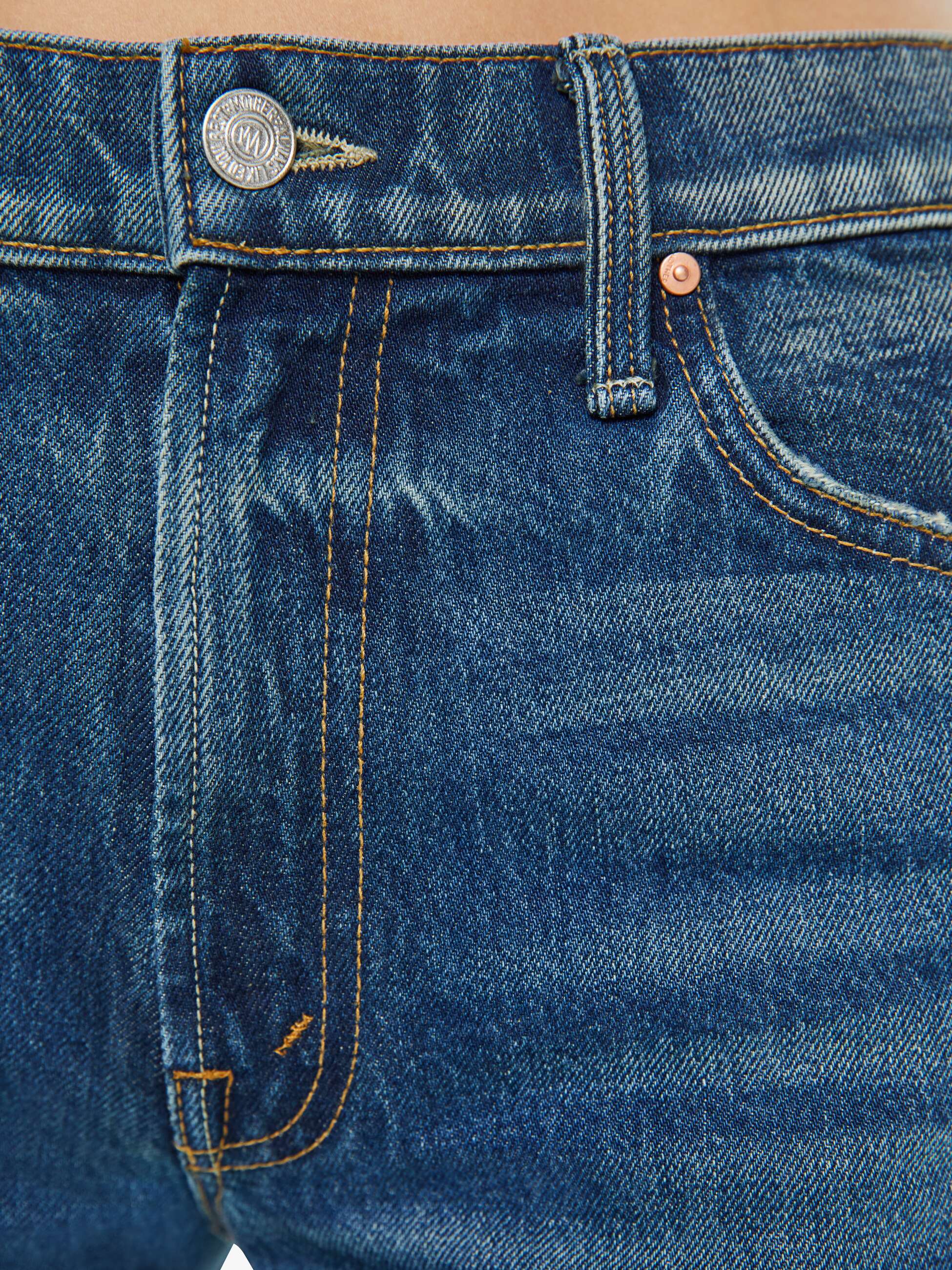 Mother Denim The Reifler Jeans After Midnight Blau