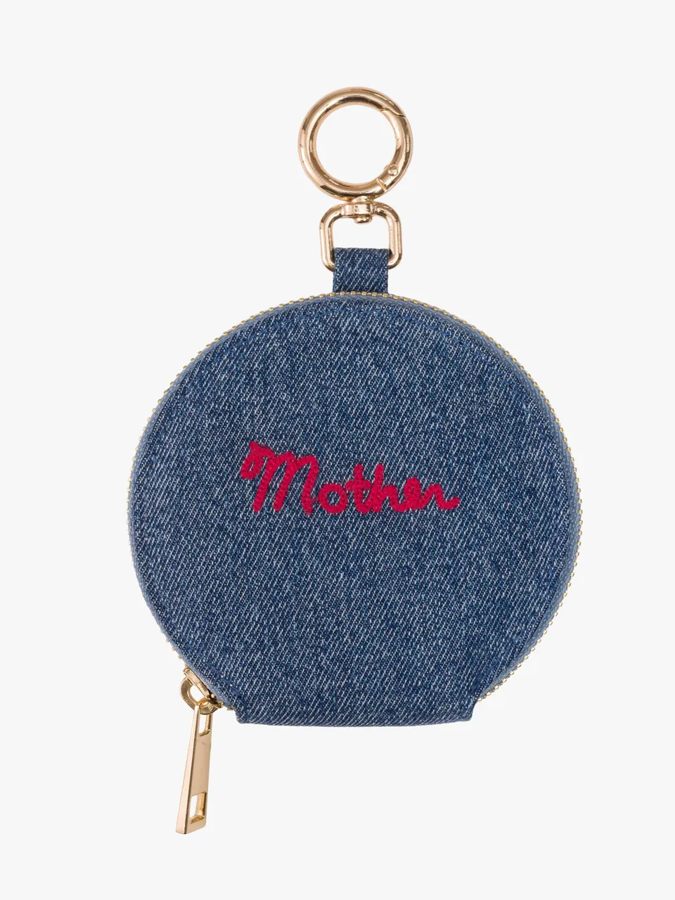 Mother The Stash Tasche Malibu Blue Denim 10x10 cm