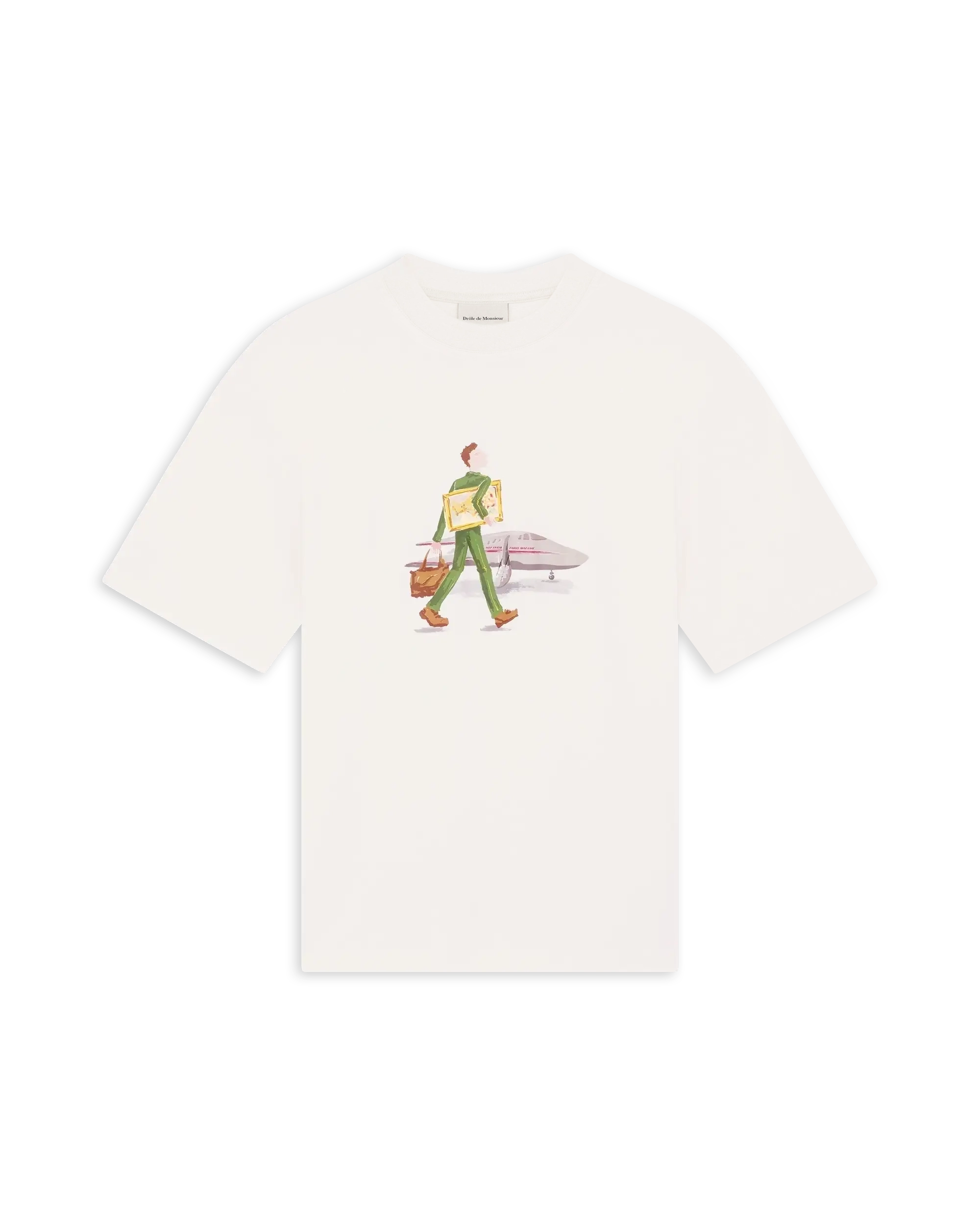 Drôle De Monsieur L'Homme Au Tableau T-Shirt off-white
