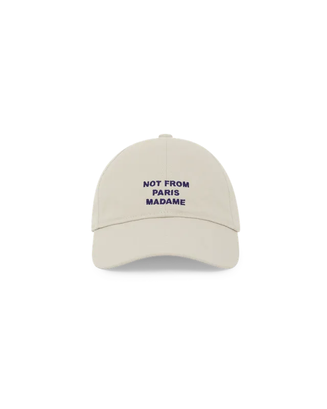 Drôle De Monsieur Slogan Cap grau Baseballcap