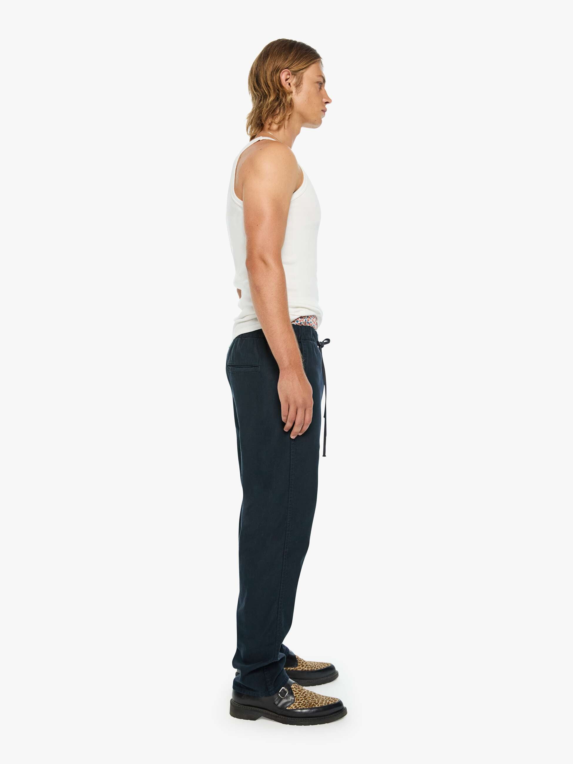 Mother Tim's Travel Pants Hose Herren Navy Baumwolle