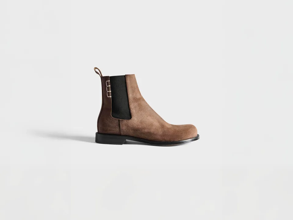 J.W. Anderson Shoes Chelsea Loafer Boots Stiefel braun Leder