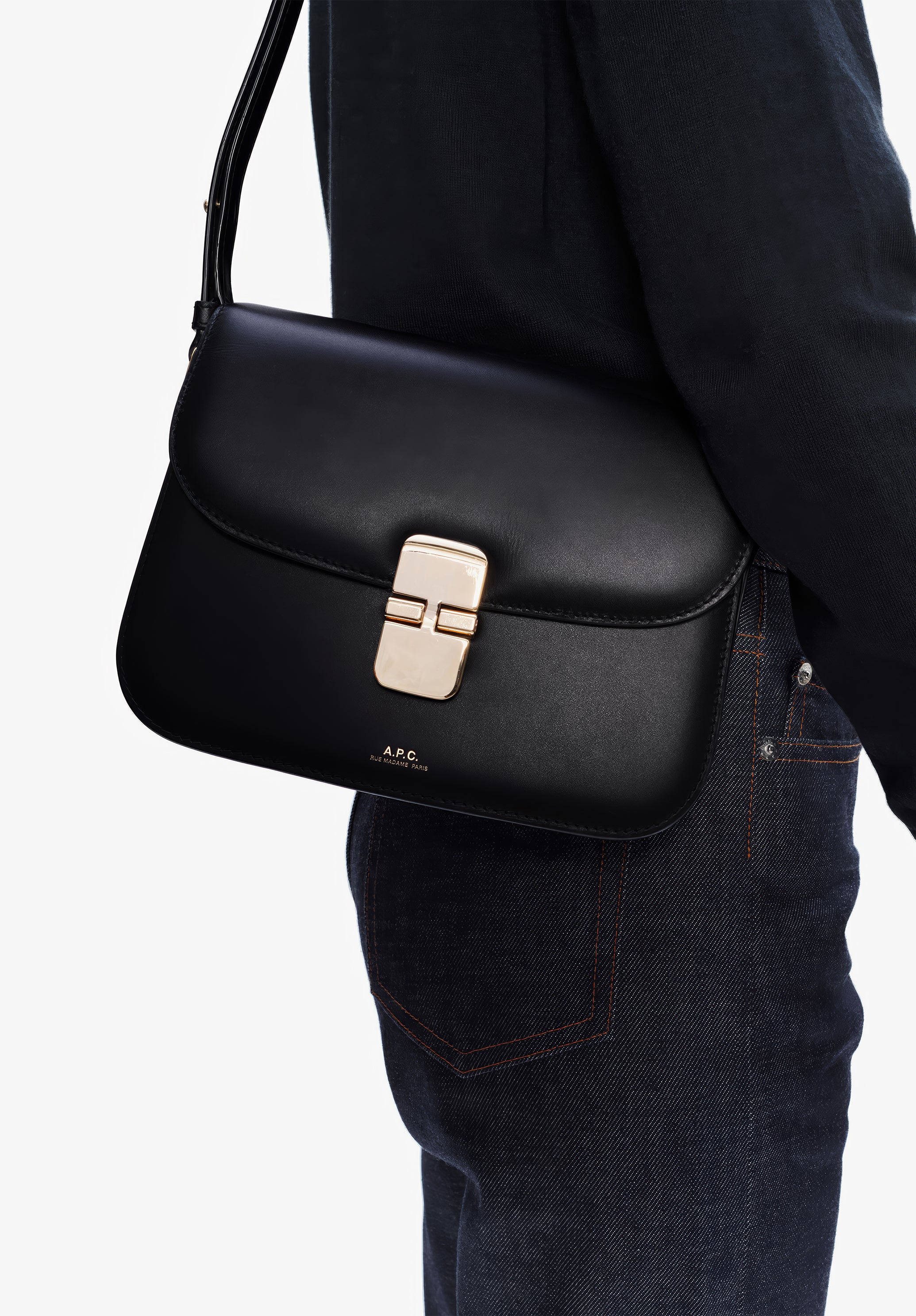 A.P.C. Grace Tasche Klein Rindsleder Mini