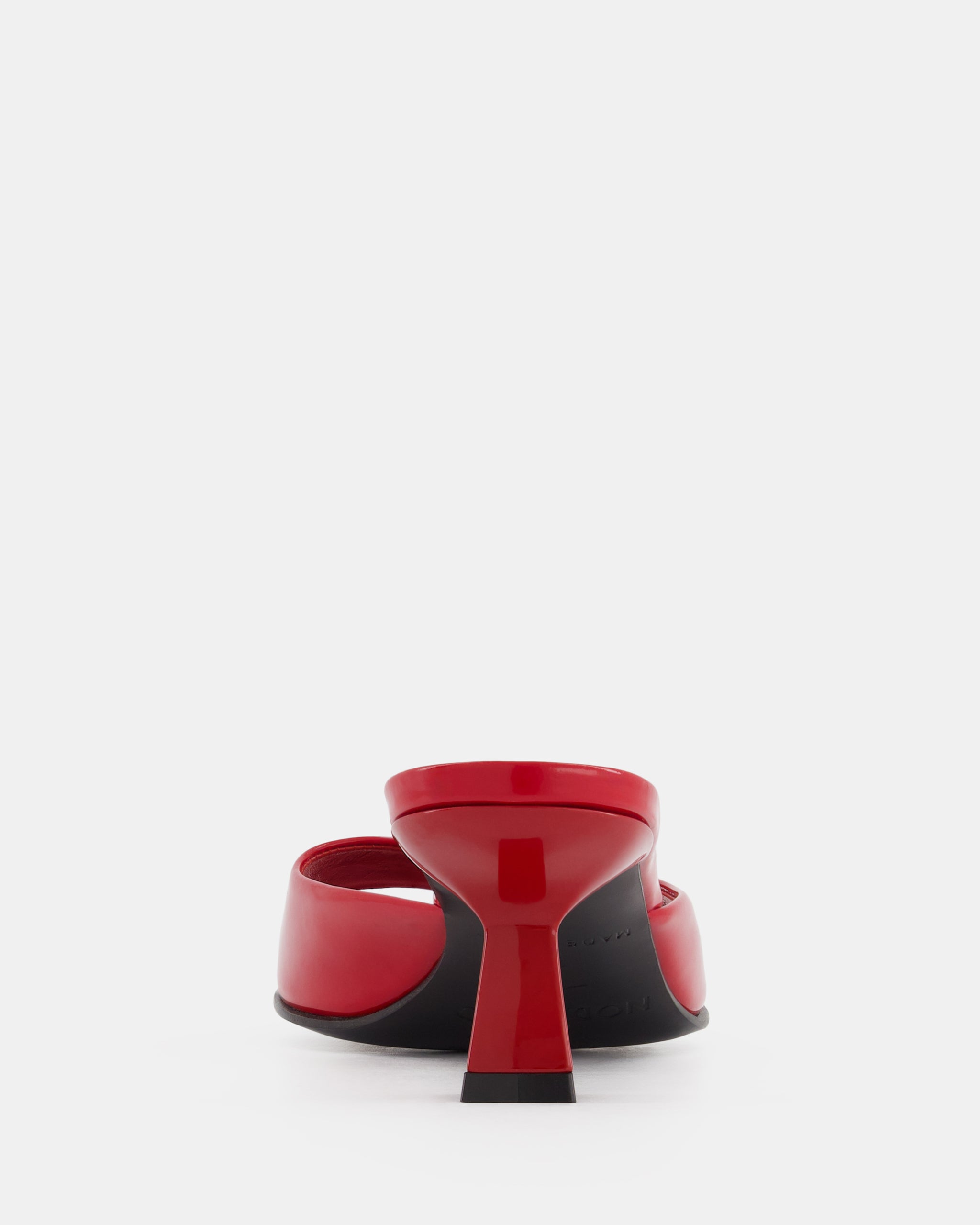 Nodaleto Dona Reese Mules Midnight Red Patent 5 cm