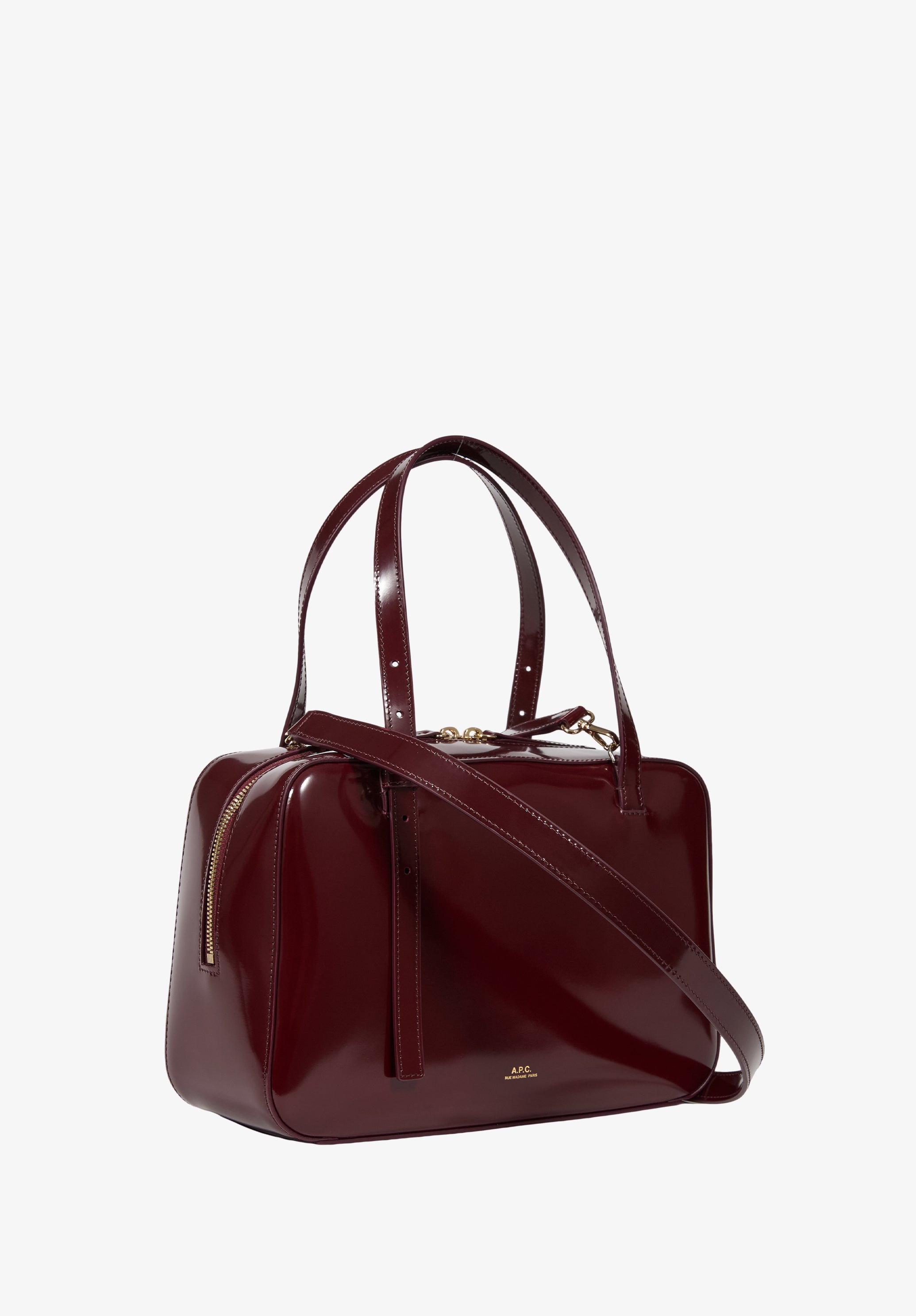 A.P.C. Virginie Box Tasche Schultertasche Logo