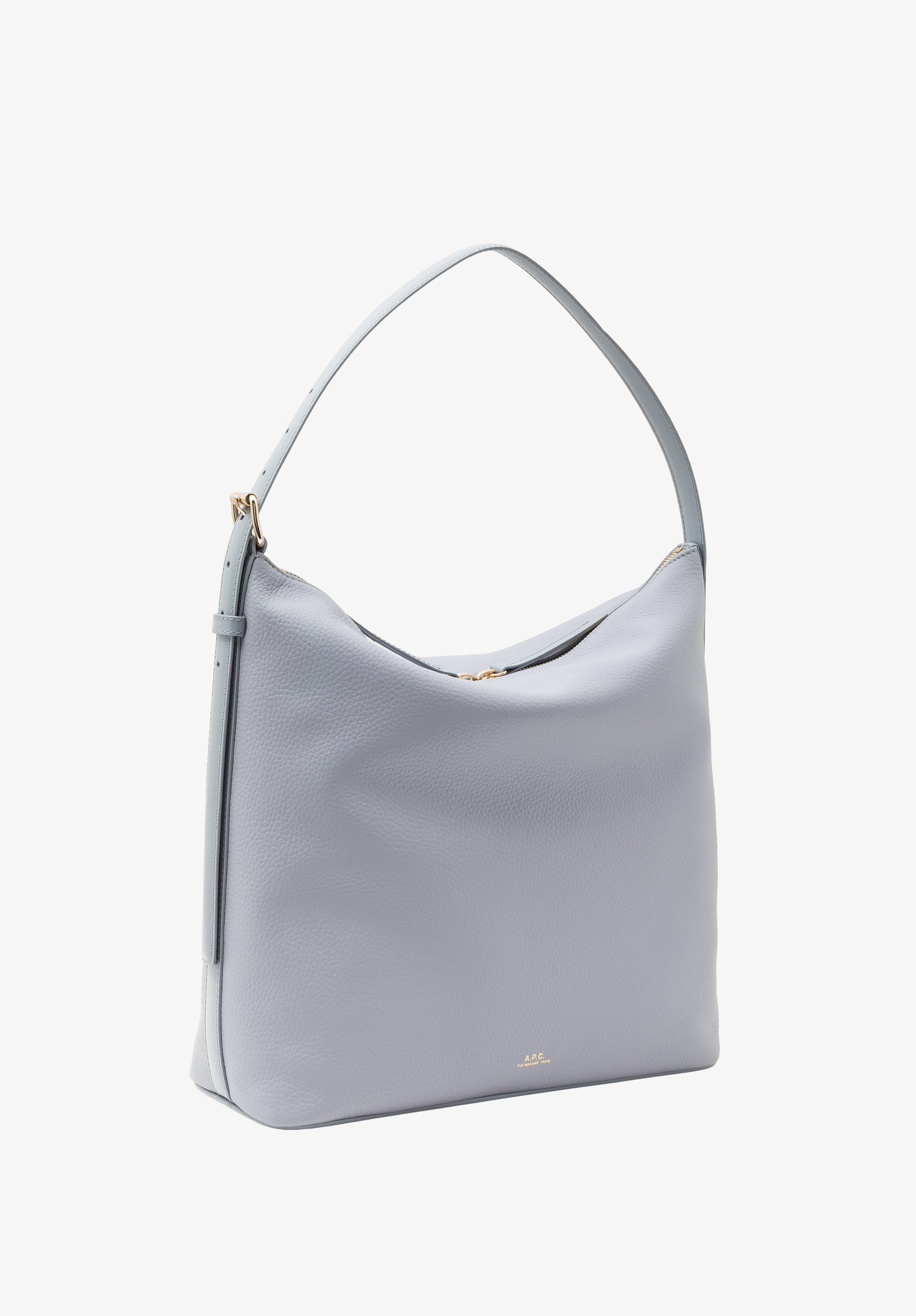 A.P.C. Vera Tasche TU blau Leder 28x32 cm