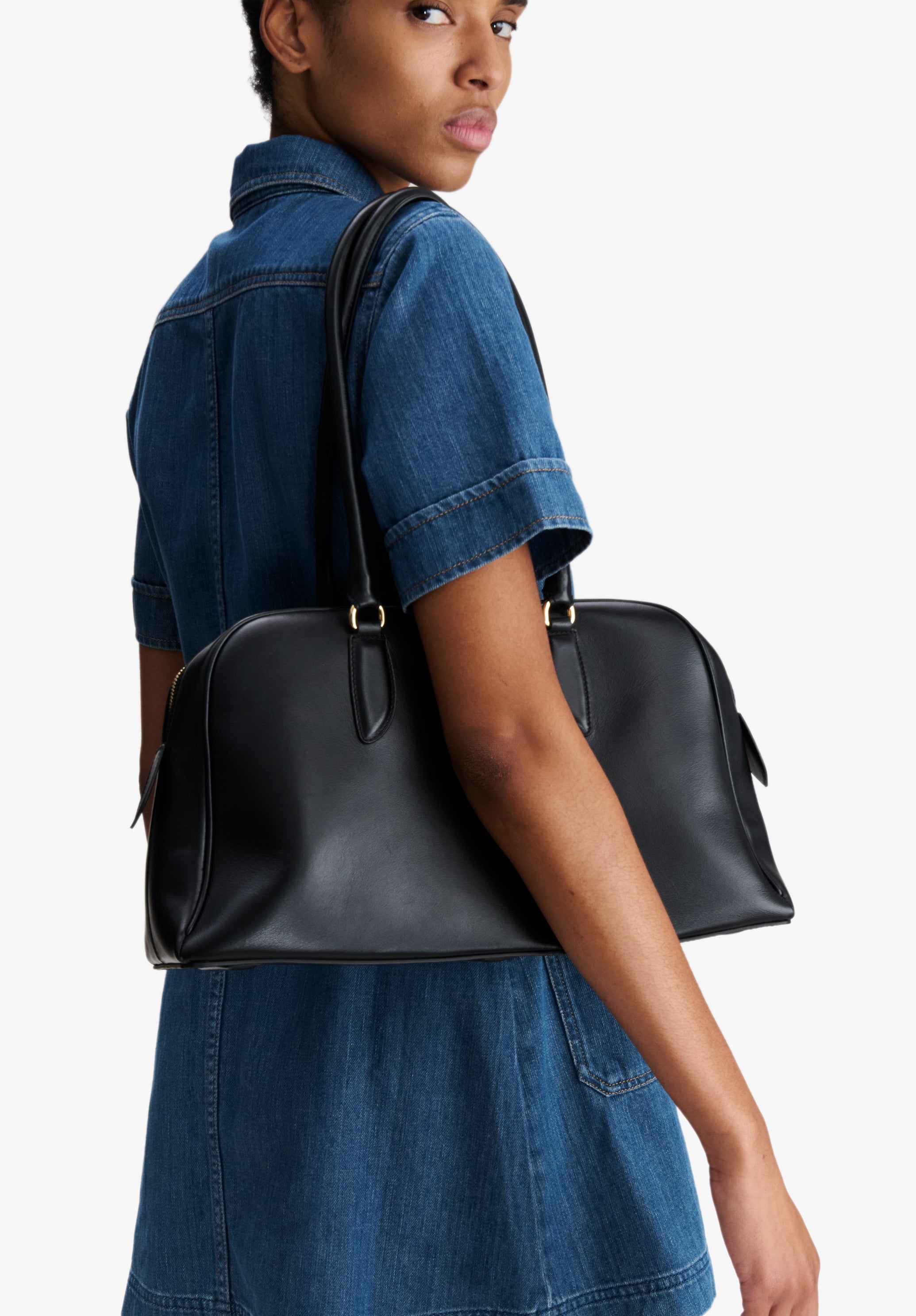 A.P.C. Paloma Tasche Glattleder TU Schultertasche