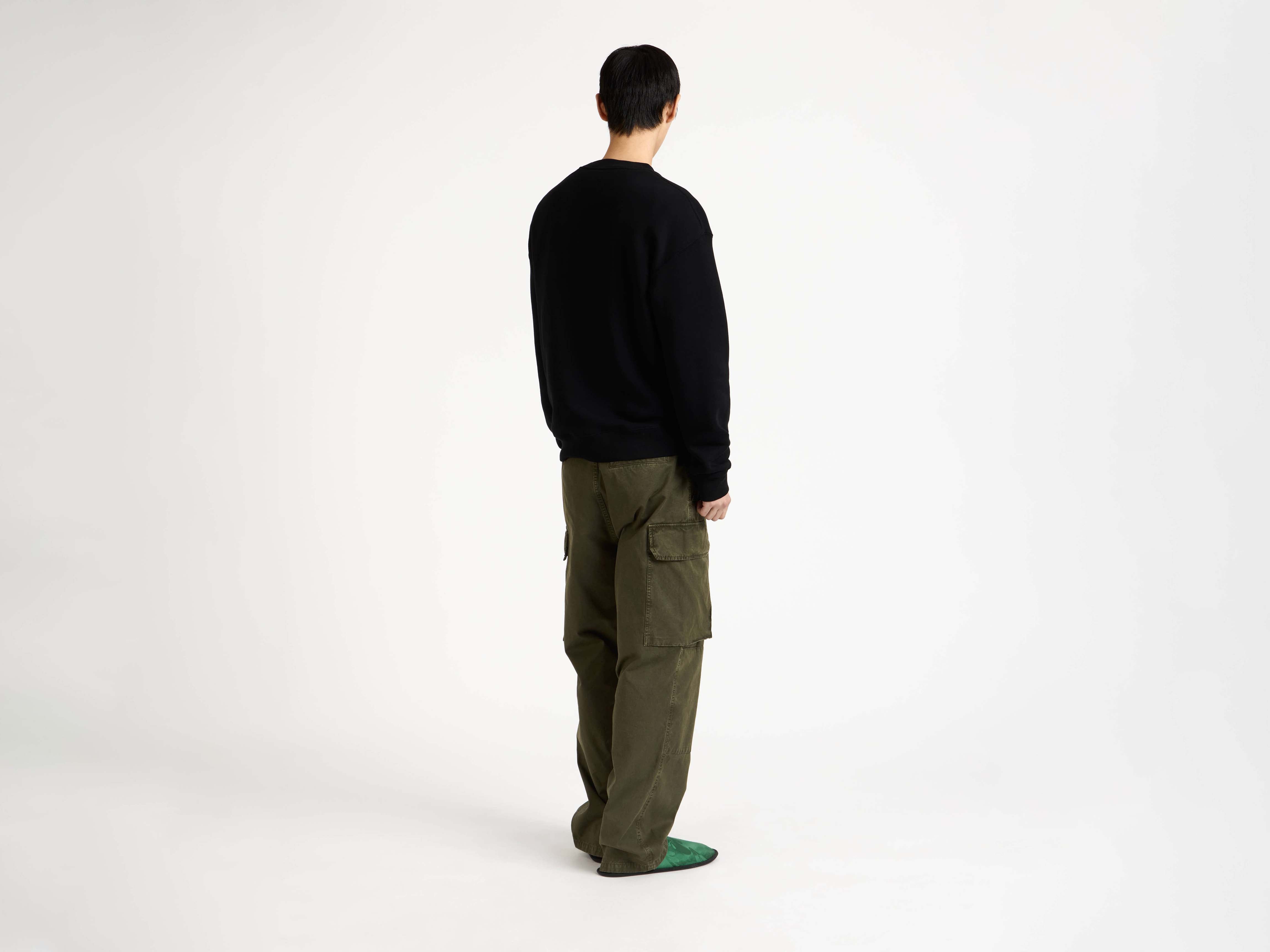 J.W.Anderson Anonymous Lovers Sweatshirt Washed Black Herren