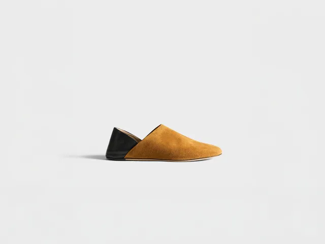 J.W.Anderson Slipper Mules Herren Caramel Schwarz Leder