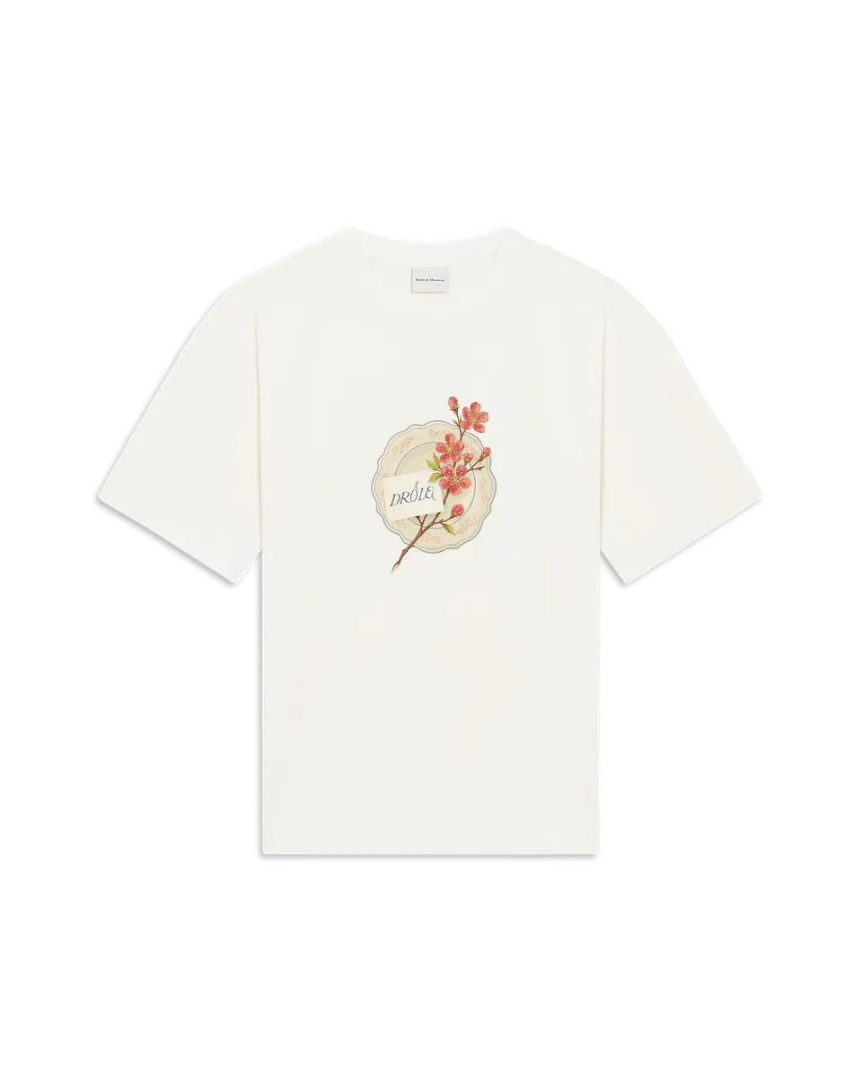 Drôle de Monsieur Drôle Porcelaine T-Shirt Off-White Print