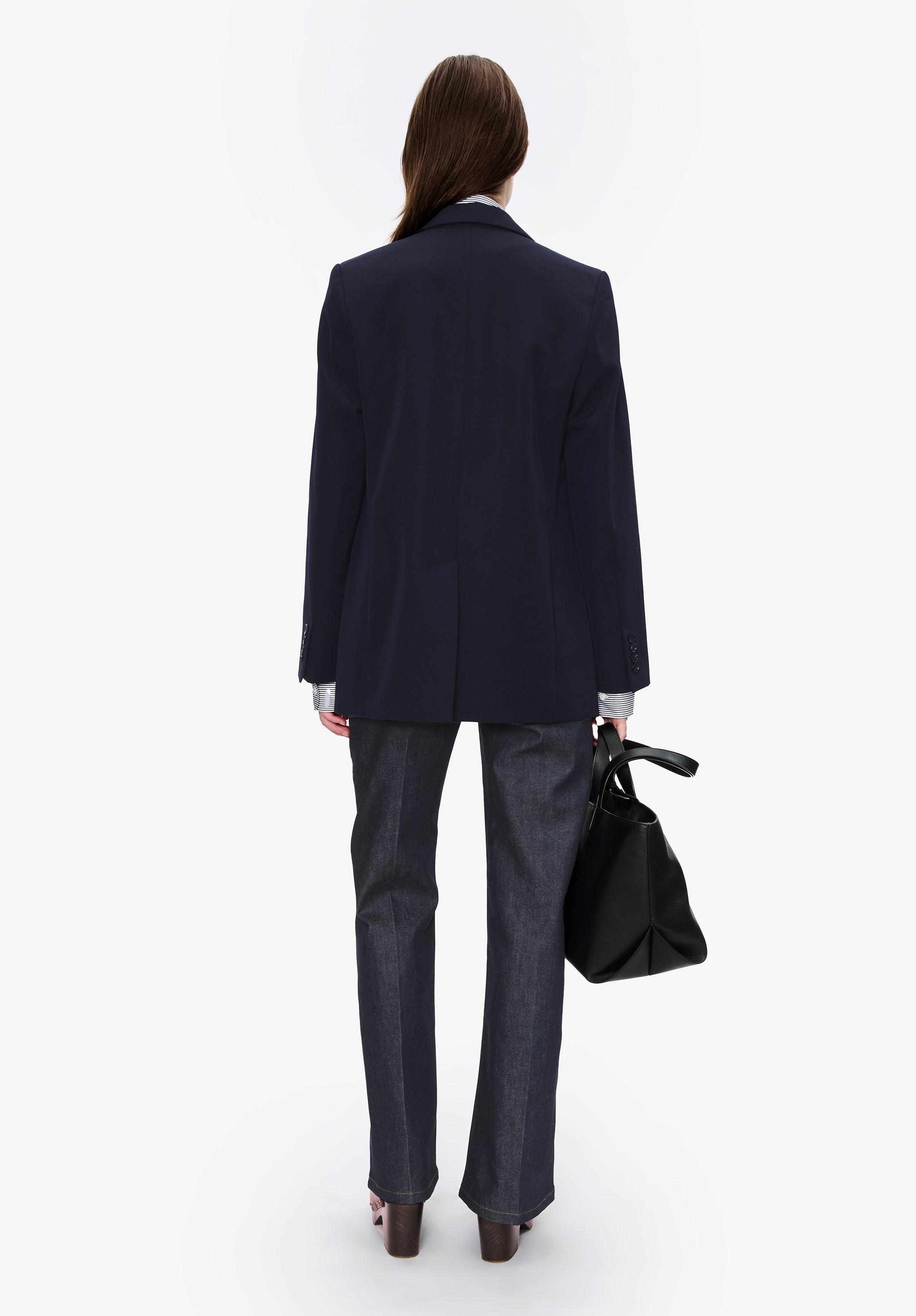 A.P.C. Annie Jacke Gerade 38 Viskosefutter Revers