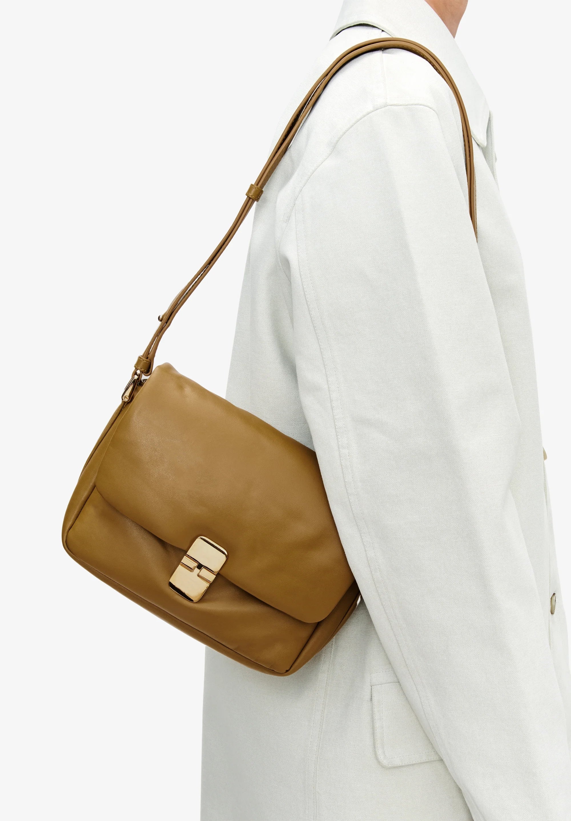 A.P.C. Grace Soft Tasche Braun Kalbsleder TU