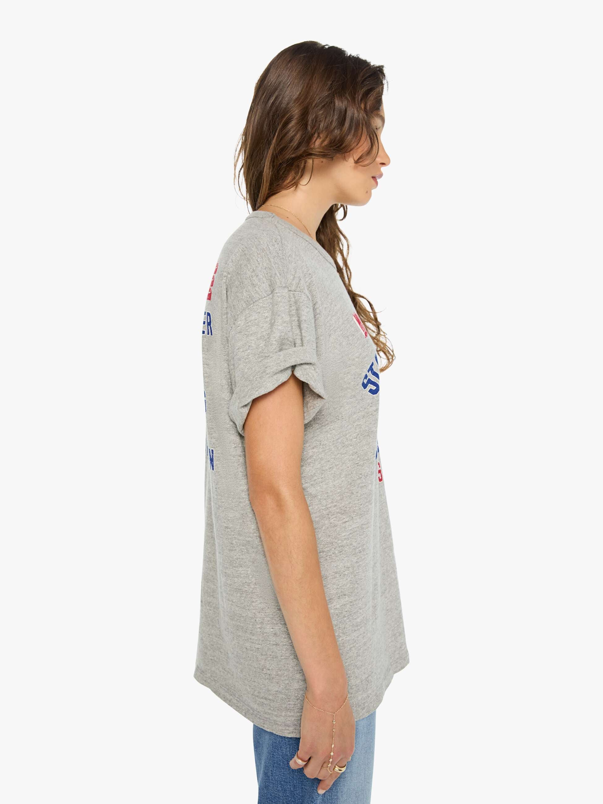 Mother The Lowdown T-Shirt State Fair Park grau mit Print