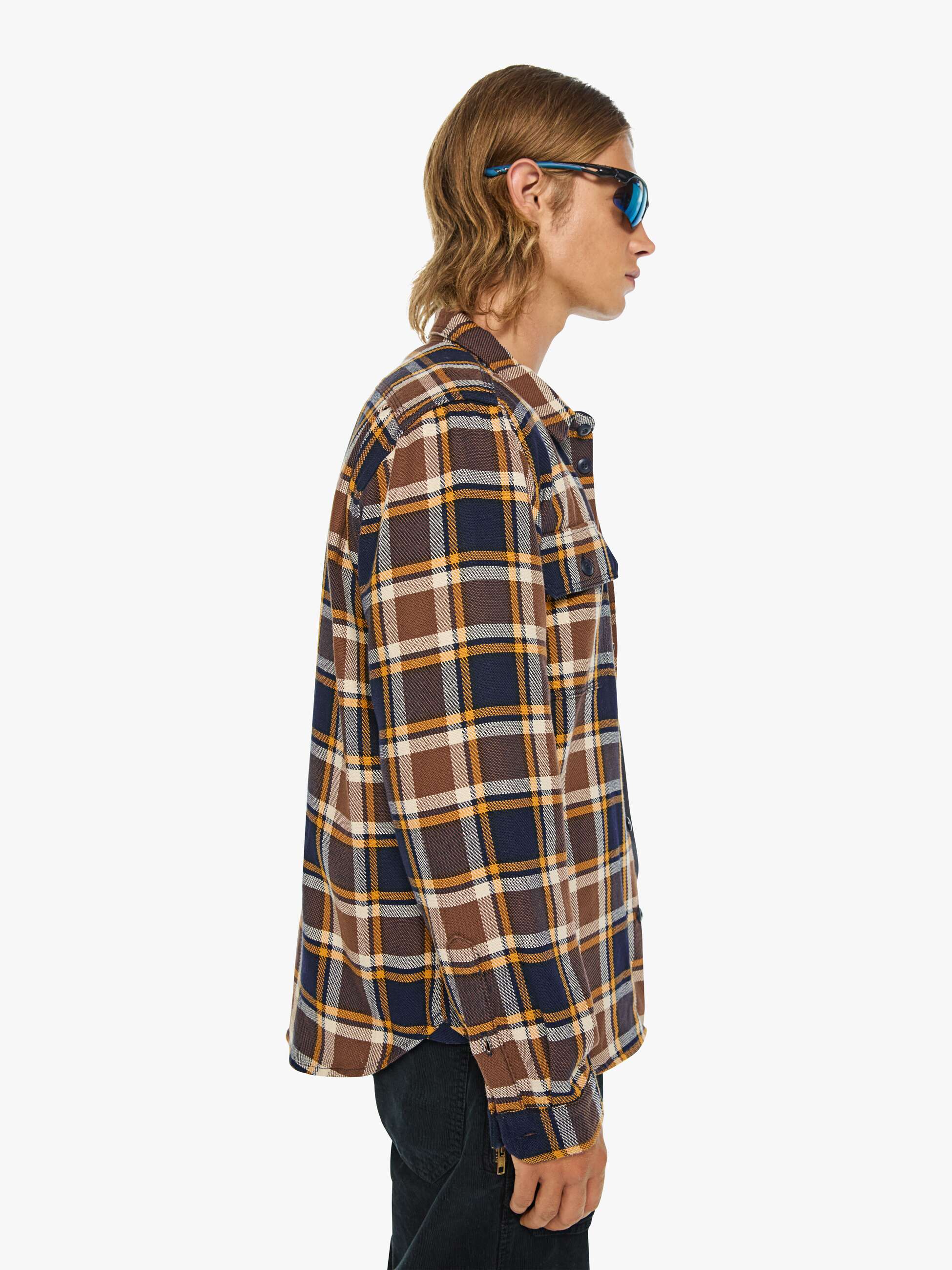 Mother The Freeze Plaid To The Bone Hemdjacke Karo Herren