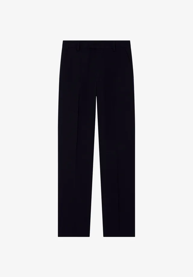 A.P.C. marineblaue Anzughose Hose 38 gerader Schnitt