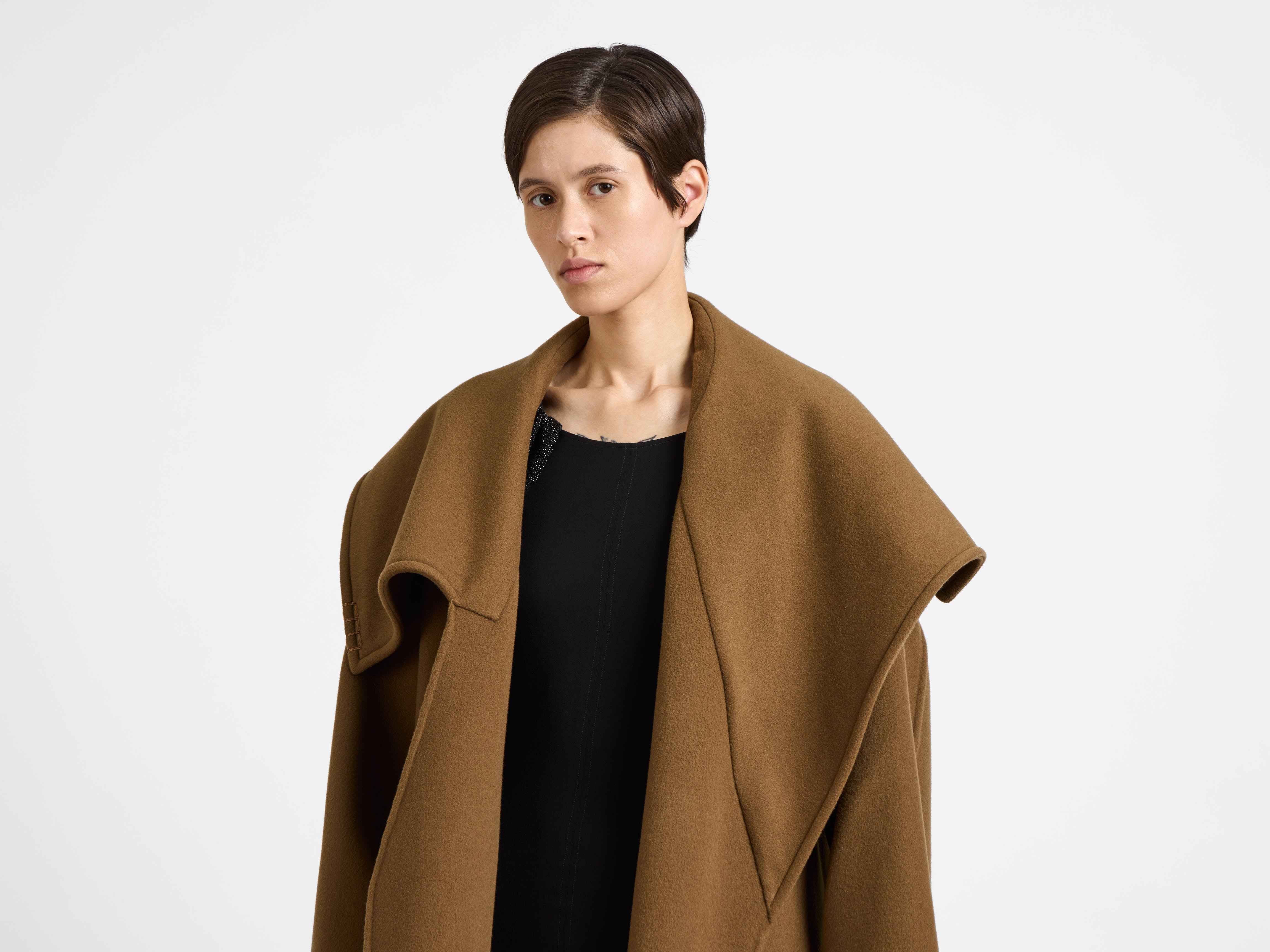 J.W.Anderson Longline Wrap Mantel Cumin Gürtel