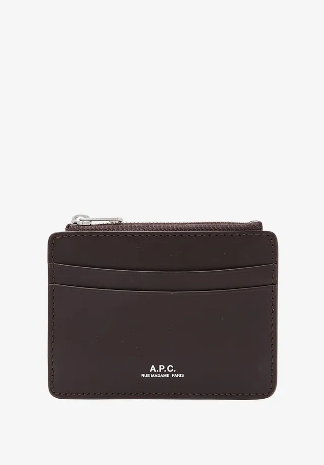 A.P.C. Paris Kartenhalter mit Reißverschluss TU