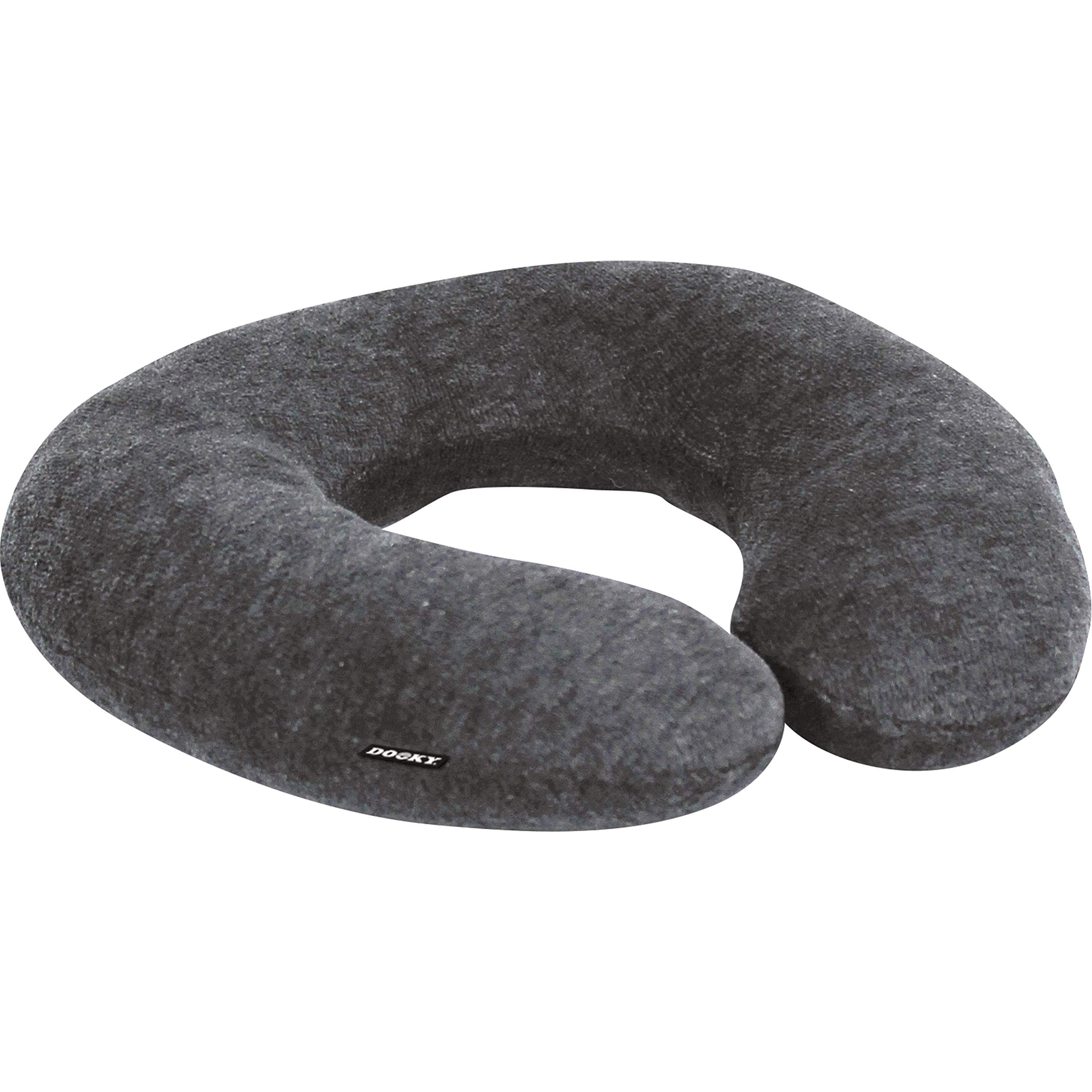 DOOKY Travel Dark Grey Nackenkissen Memory Foam
