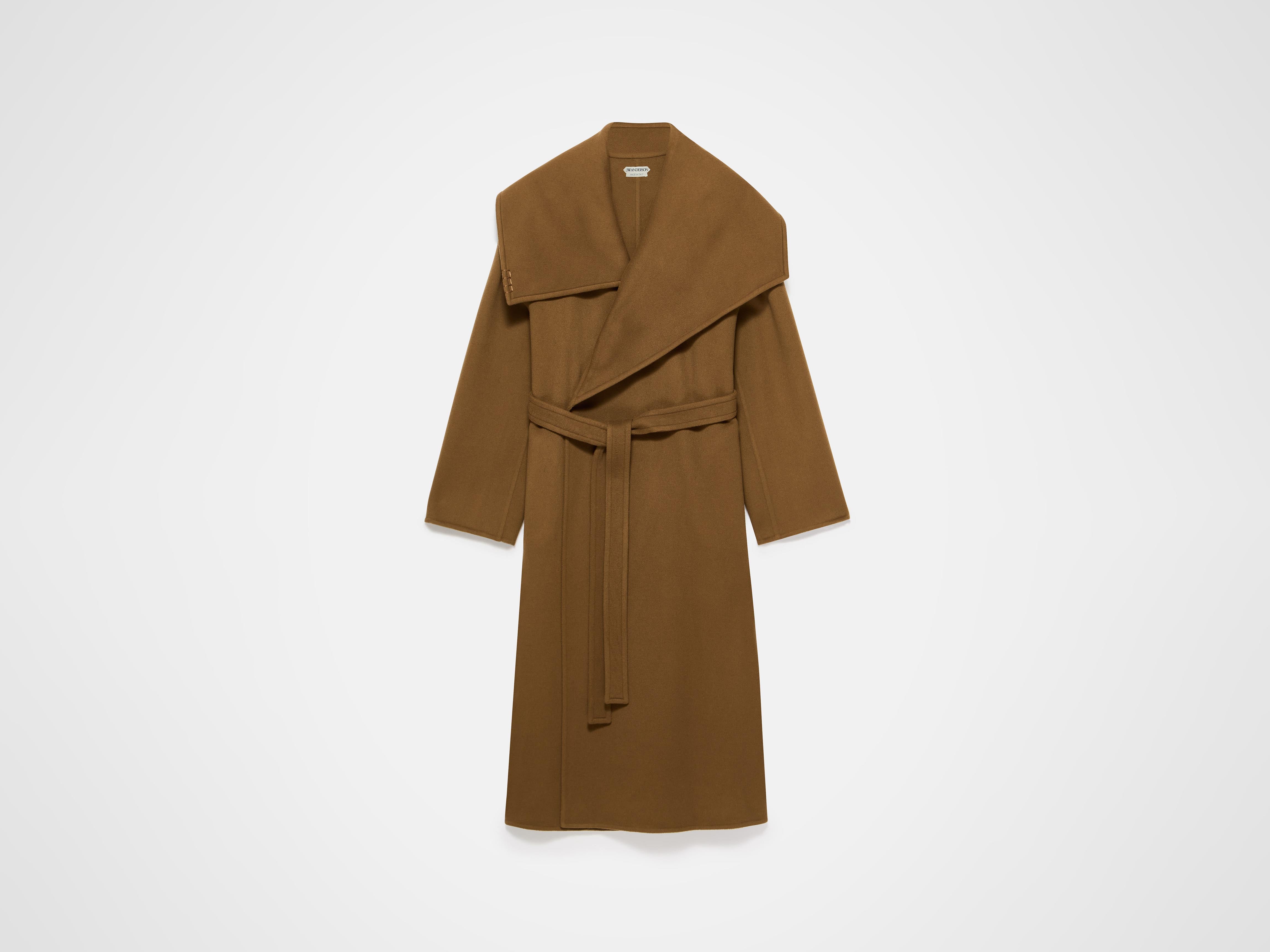J.W.Anderson Longline Wrap Mantel Cumin Gürtel