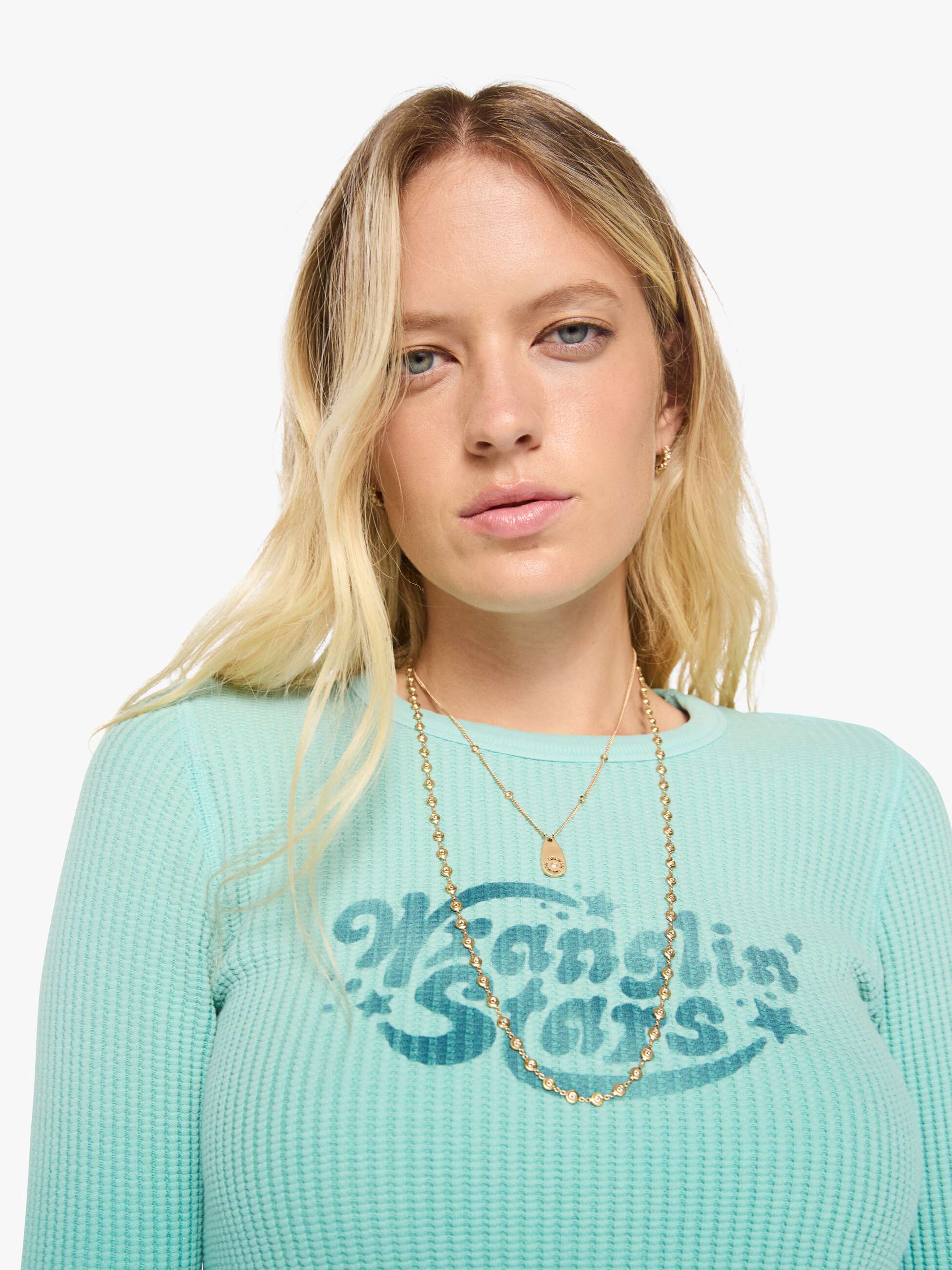 Mother The Itty Bitty Goodie Goodie Thermal Wranglin Stars