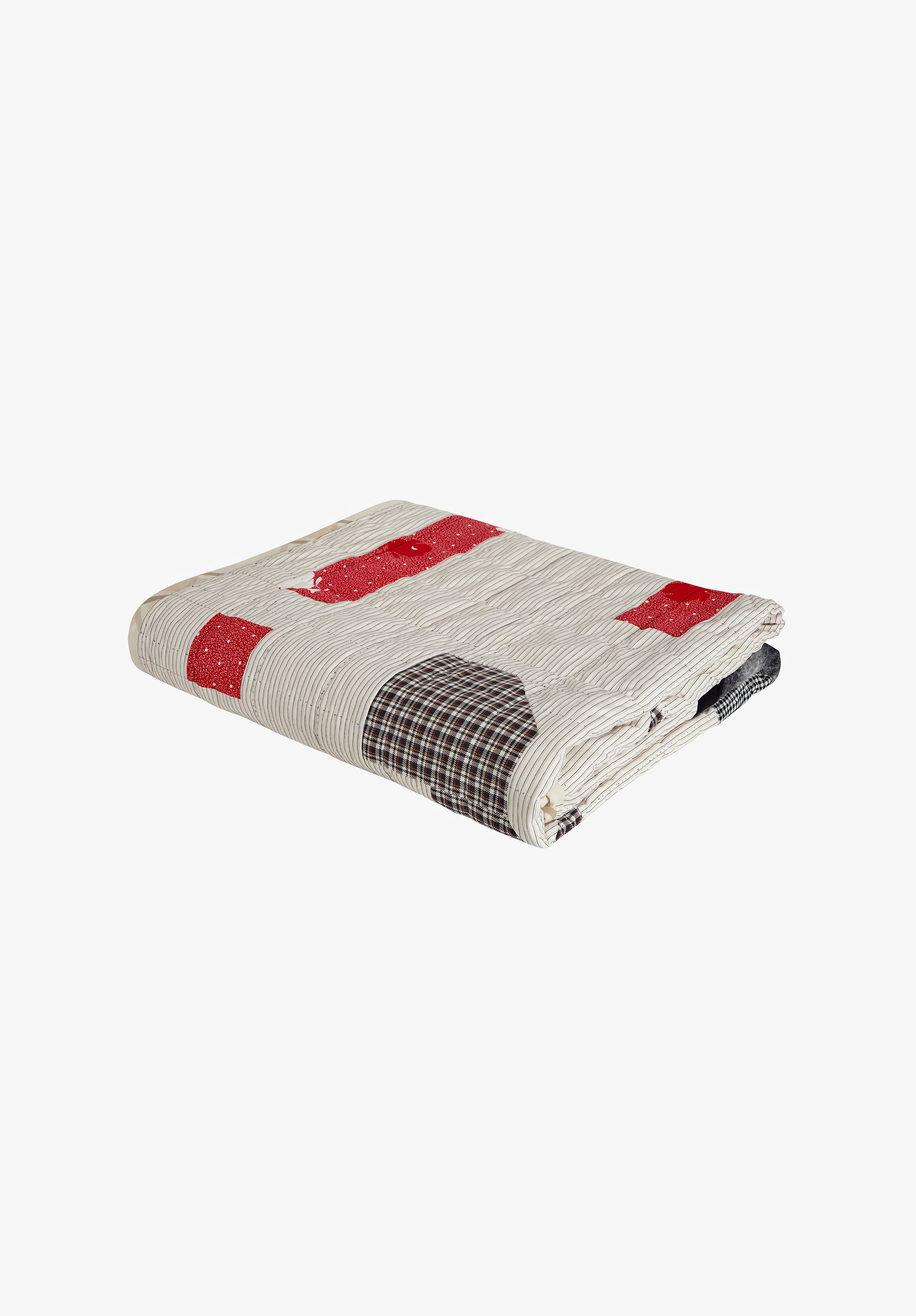 A.P.C. Accessories Demi Deuil Quilt Patchwork T4