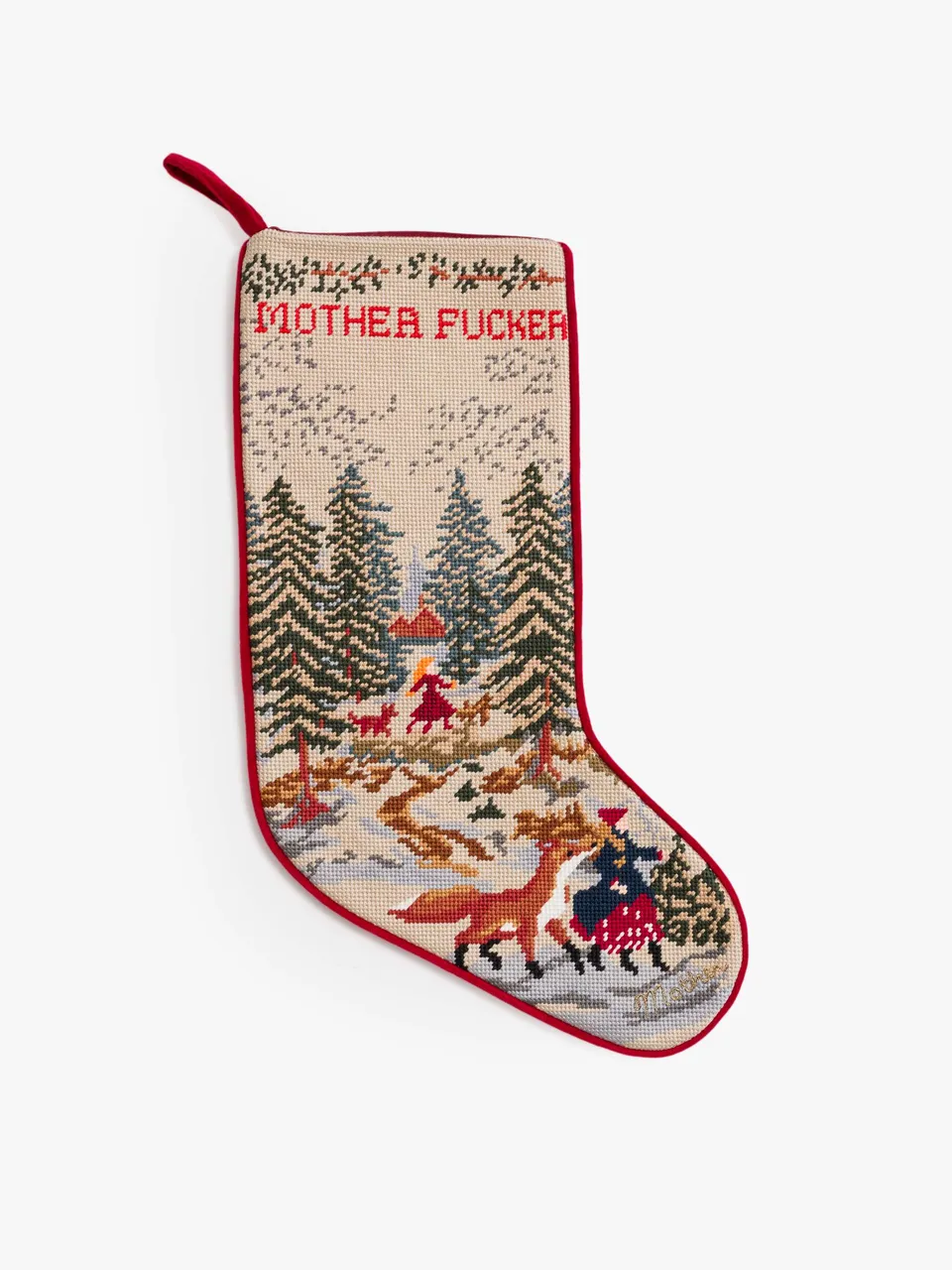 Mother Accessories The Stockings Deko-Strumpf Nice List O/S