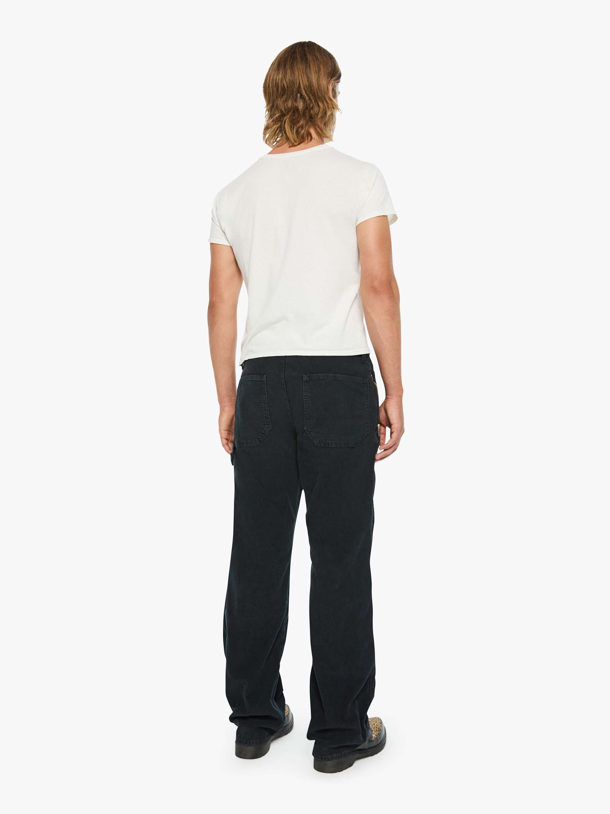 Mother Pants The Tool Box Hose Schwarz Cord 32
