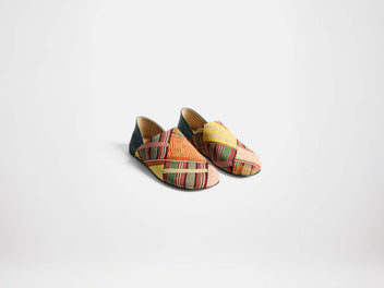 J.W.Anderson Slipper Mules Chocolate Brown Wildleder